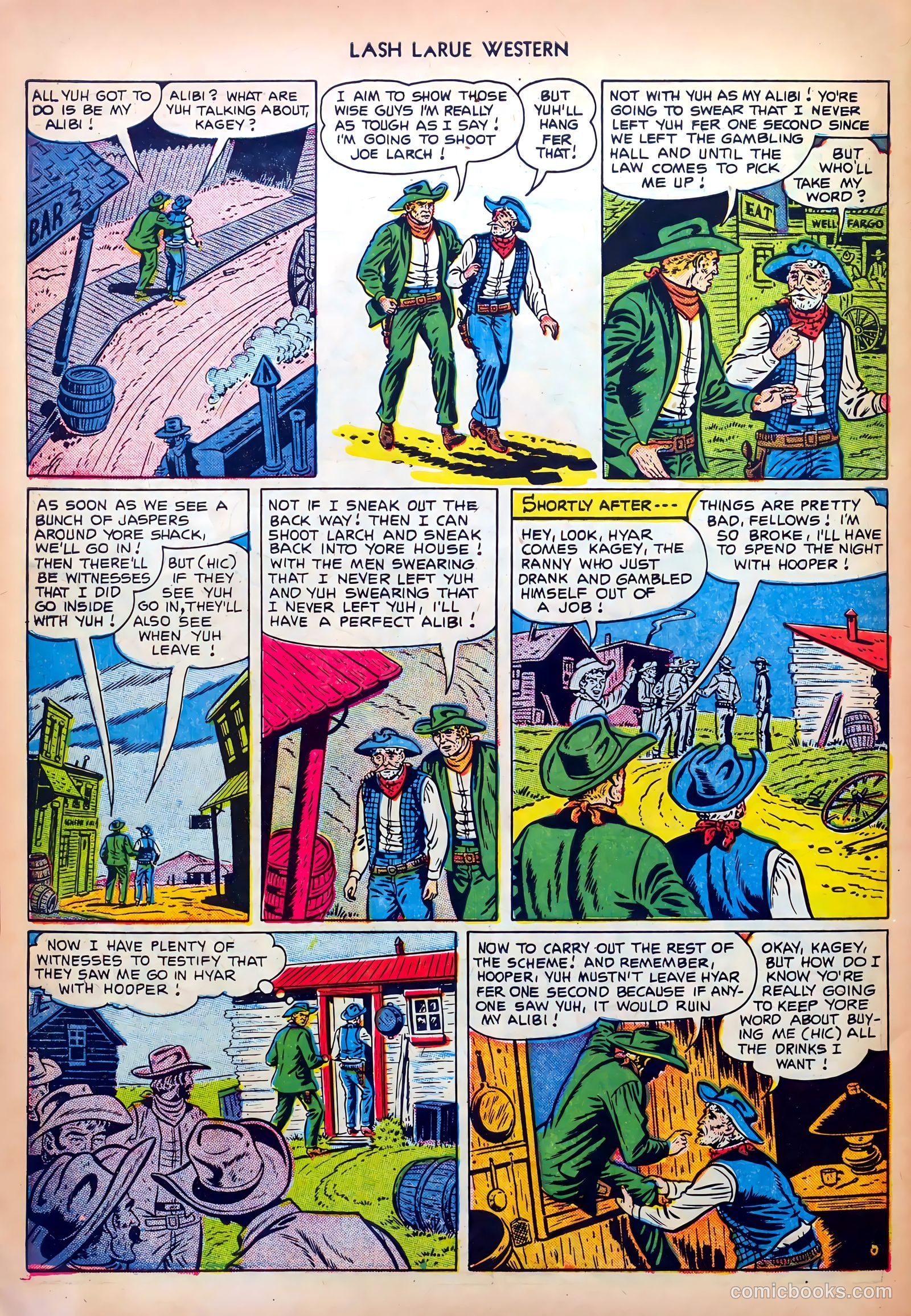 Lash LaRue Western #32 (1952) — page 30 of 36