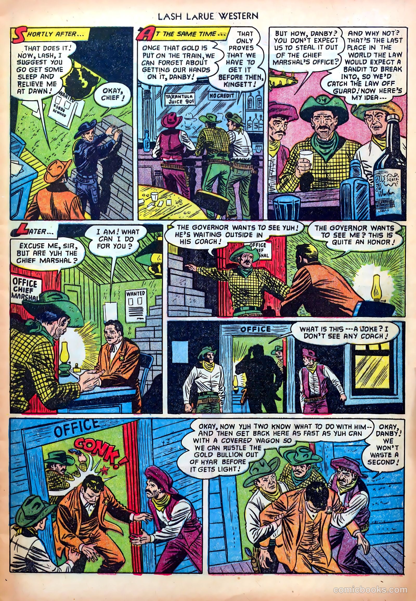 Lash LaRue Western #33 (1952) — page 5 of 36