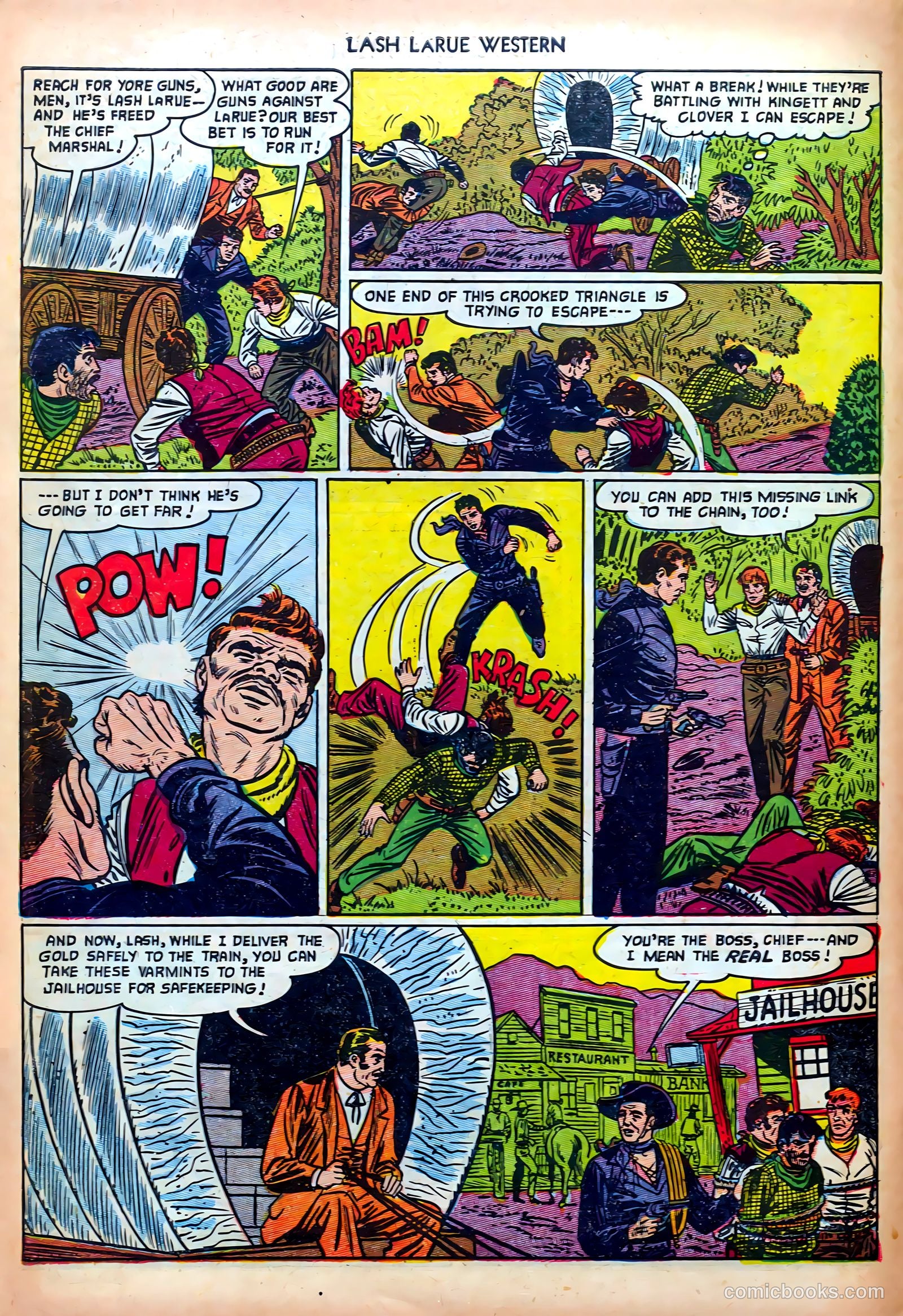 Lash LaRue Western #33 (1952) — page 10 of 36
