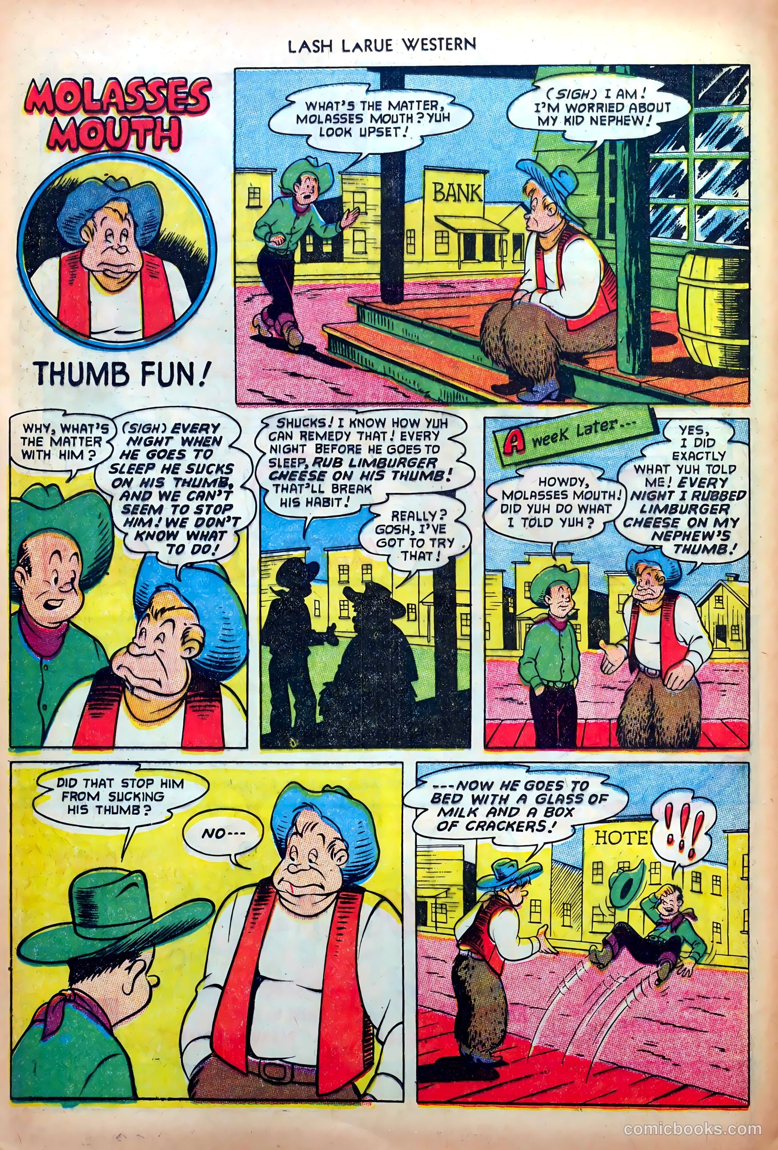 Lash LaRue Western #33 (1952) — page 12 of 36