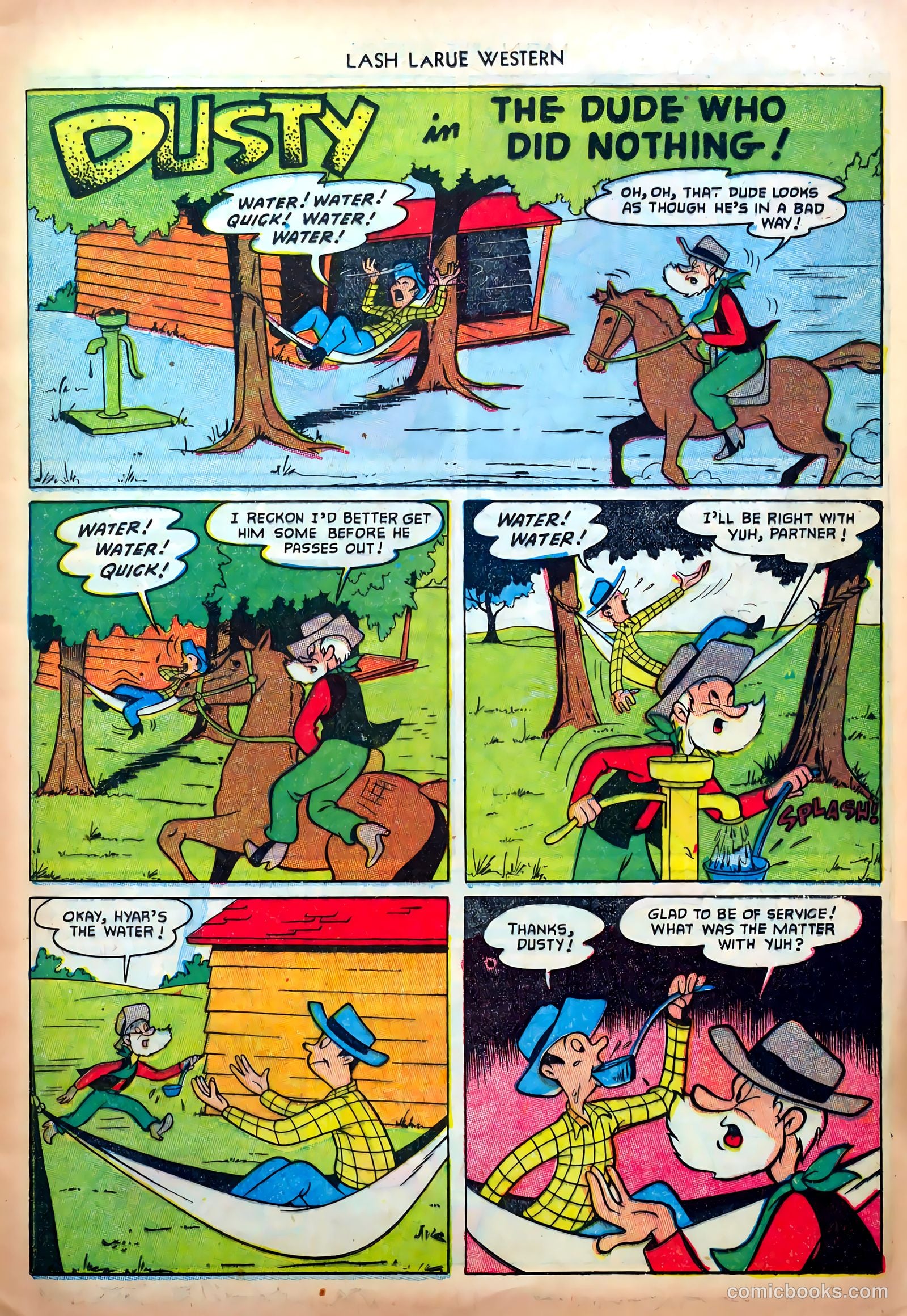 Lash LaRue Western #33 (1952) — page 13 of 36