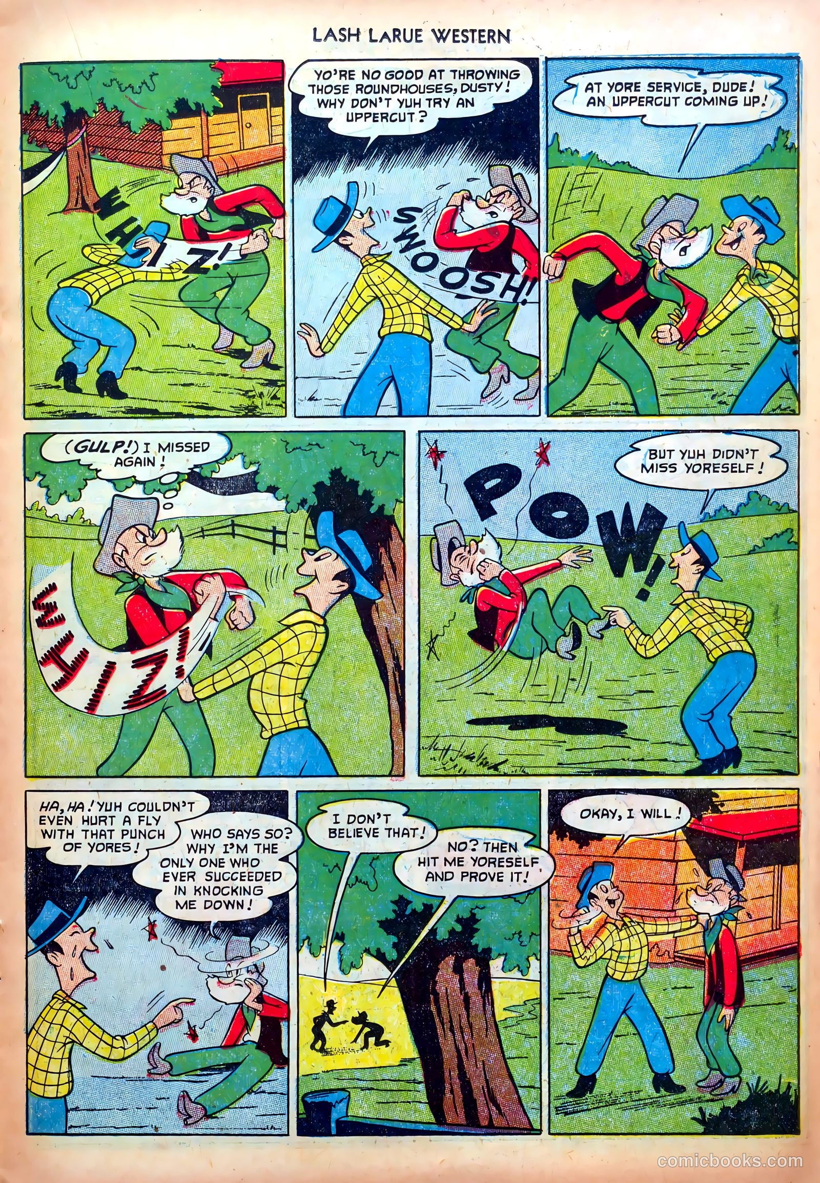Lash LaRue Western #33 (1952) — page 15 of 36