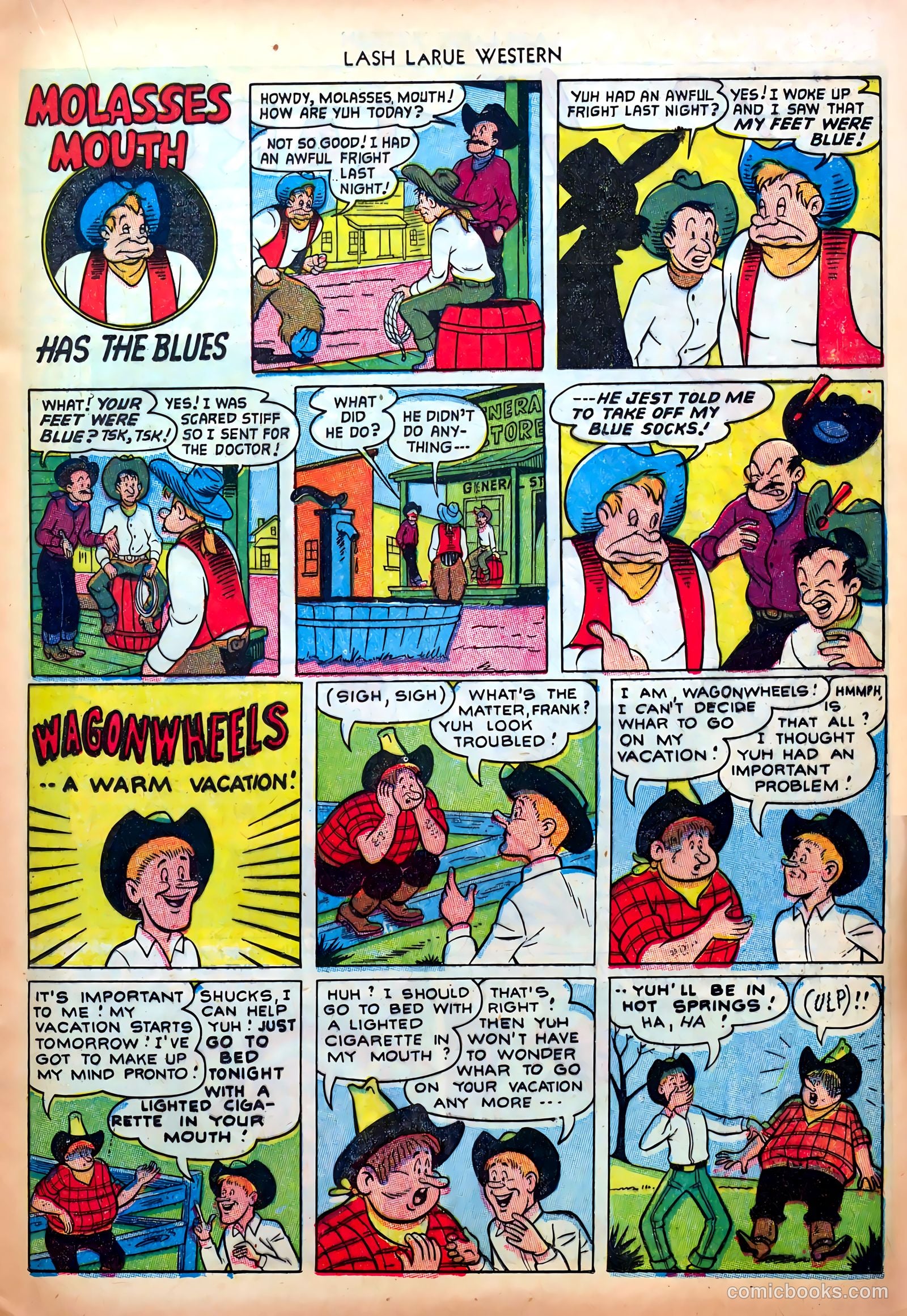 Lash LaRue Western #33 (1952) — page 17 of 36