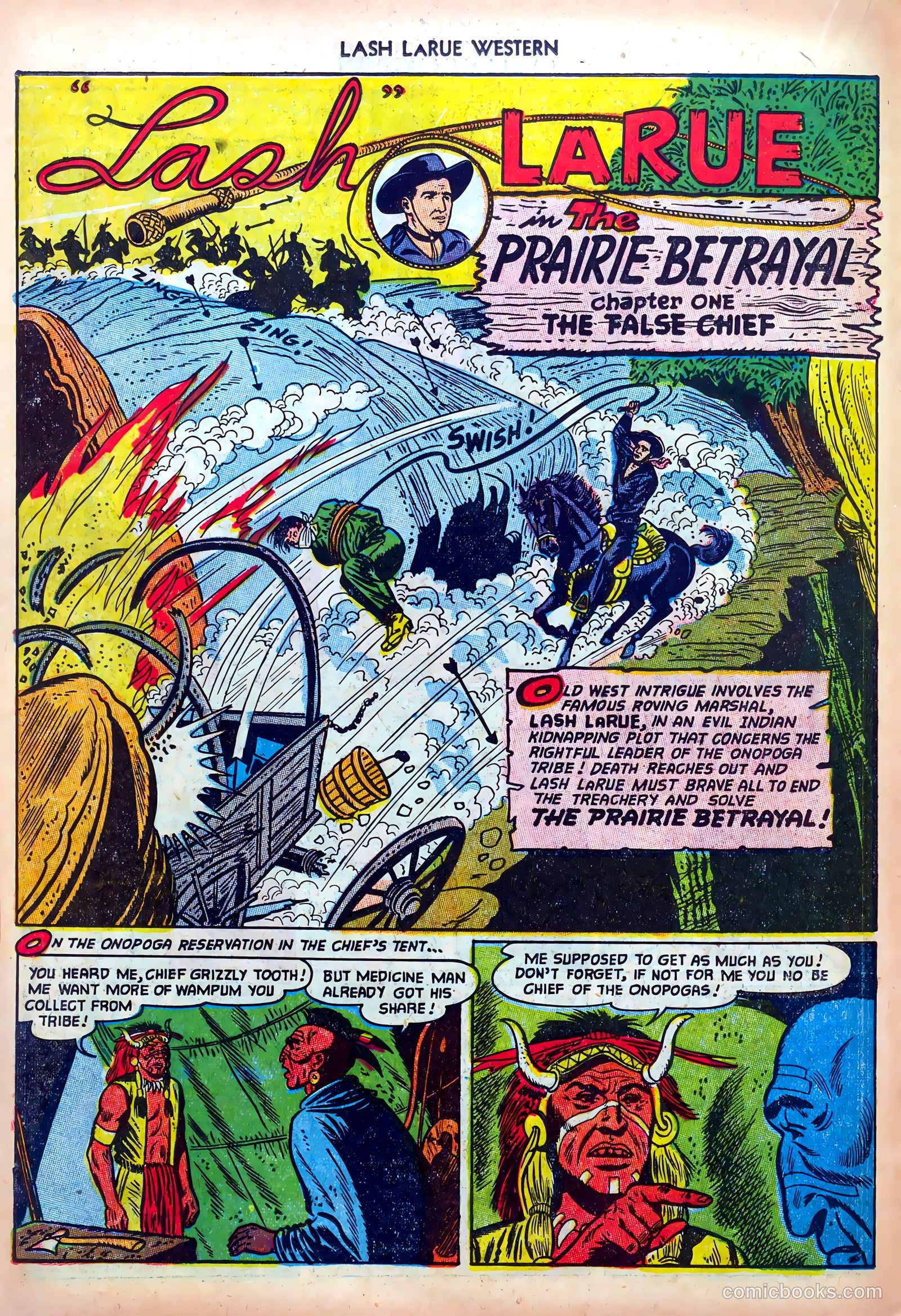 Lash LaRue Western #33 (1952) — page 18 of 36