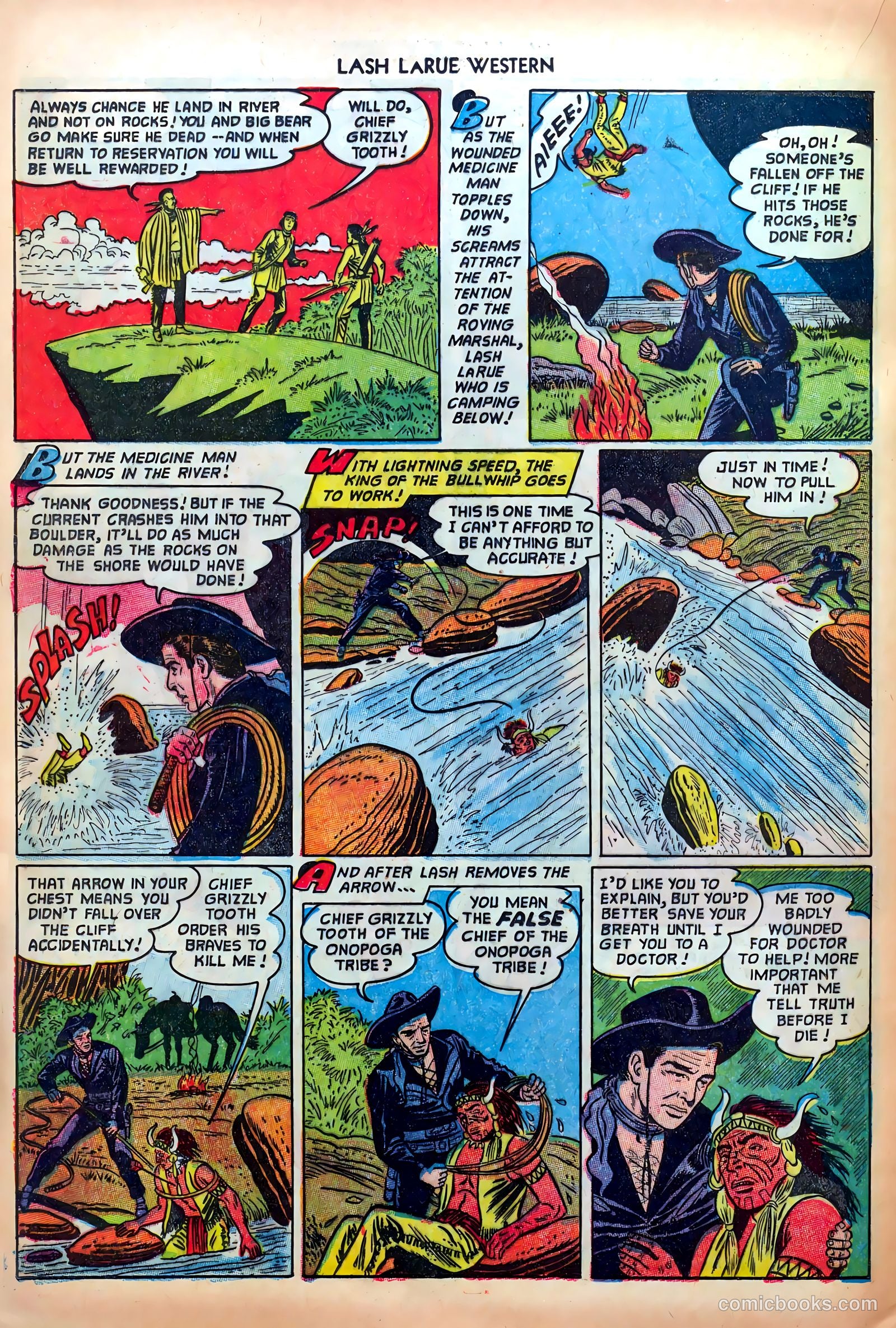 Lash LaRue Western #33 (1952) — page 20 of 36
