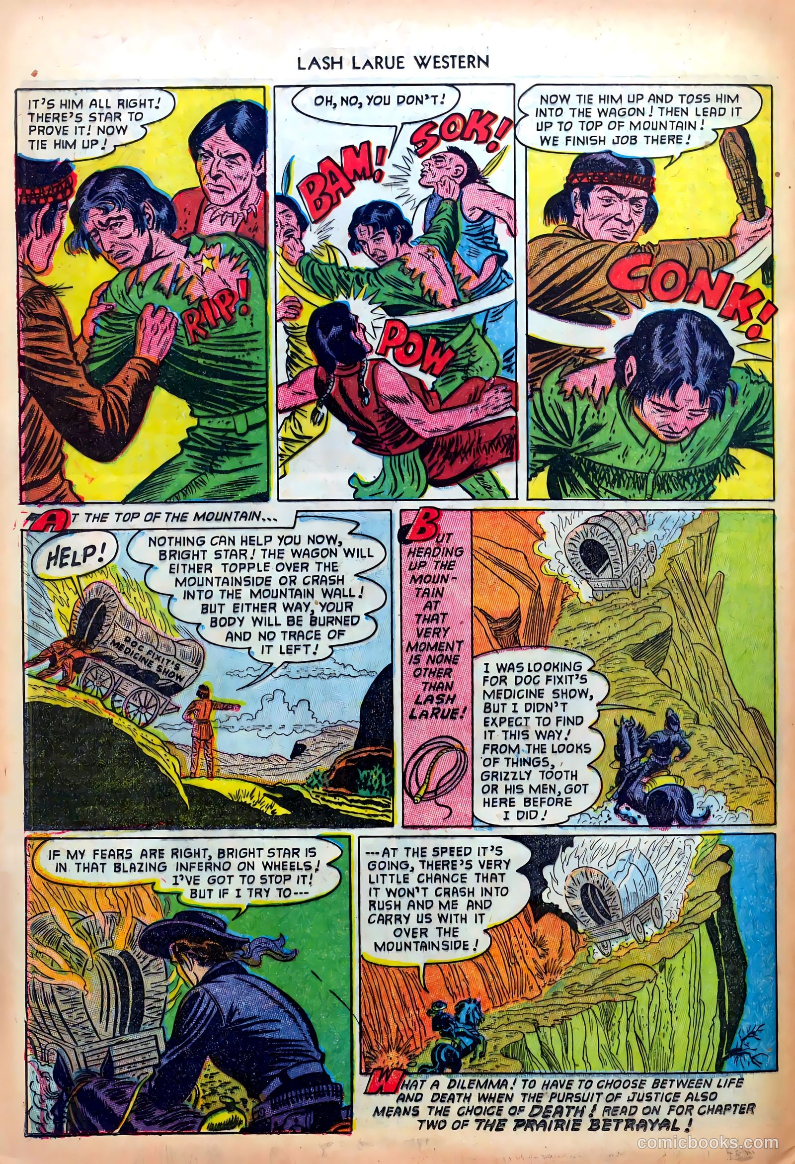 Lash LaRue Western #33 (1952) — page 24 of 36