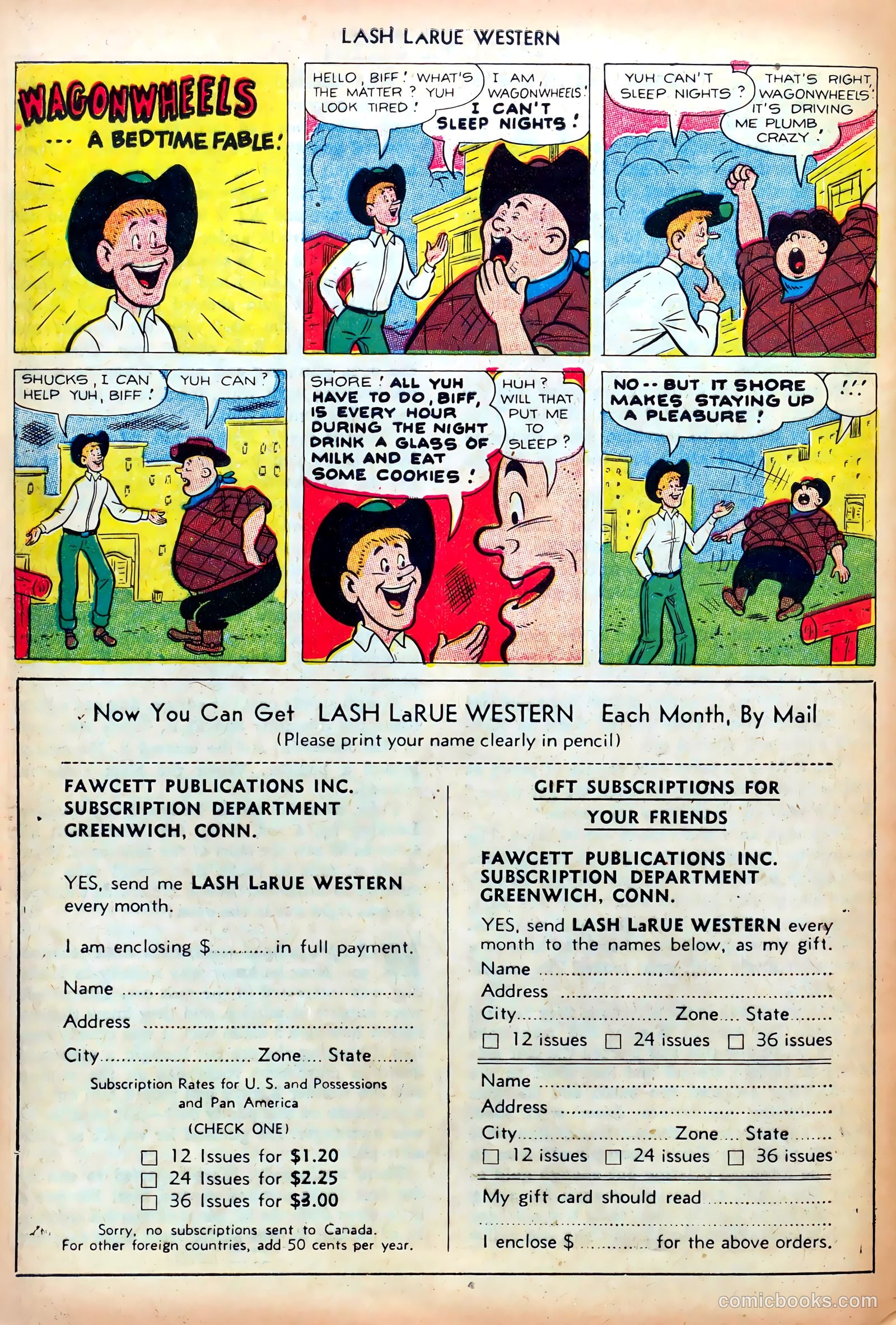 Lash LaRue Western #33 (1952) — page 28 of 36