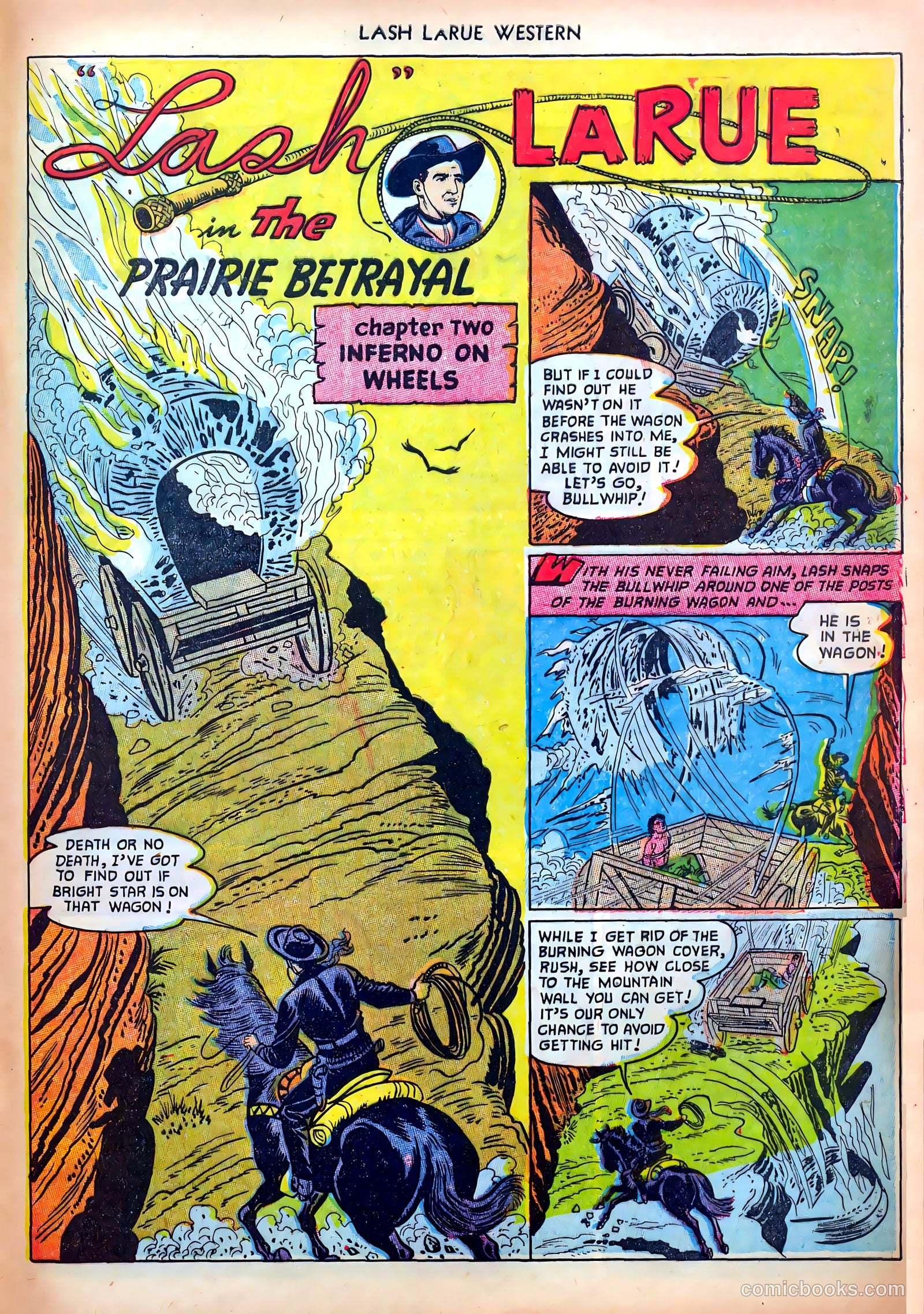 Lash LaRue Western #33 (1952) — page 29 of 36