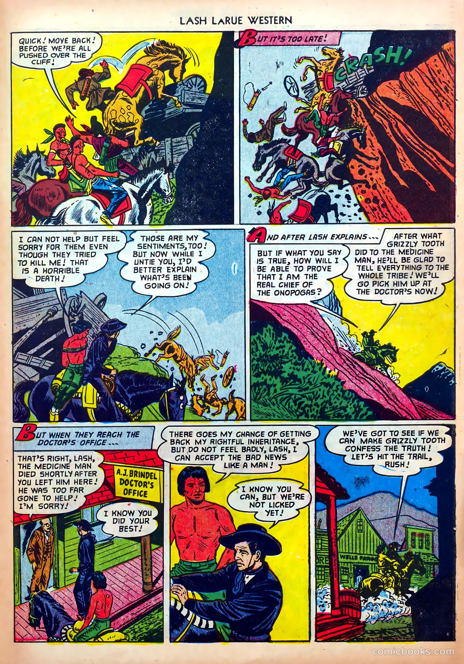 Lash LaRue Western #33 (1952) — page 31 of 36