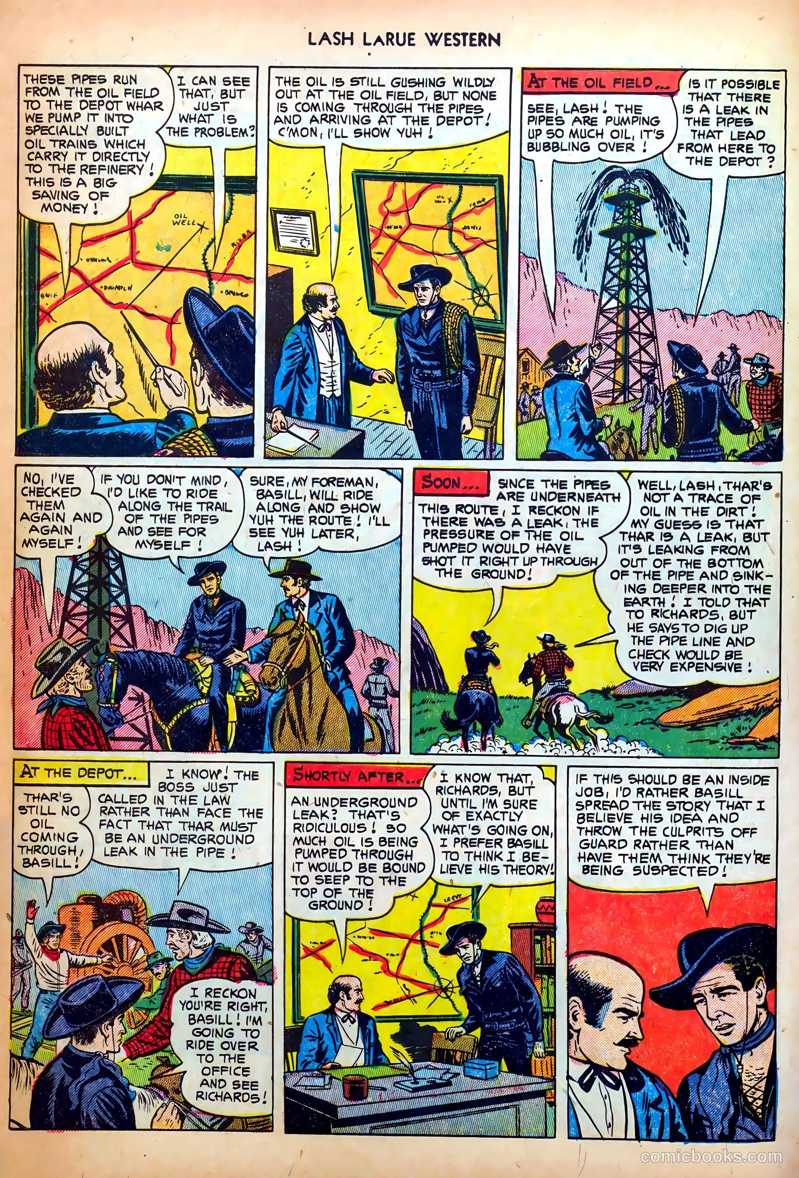 Lash LaRue Western #34 (1952) — page 4 of 36