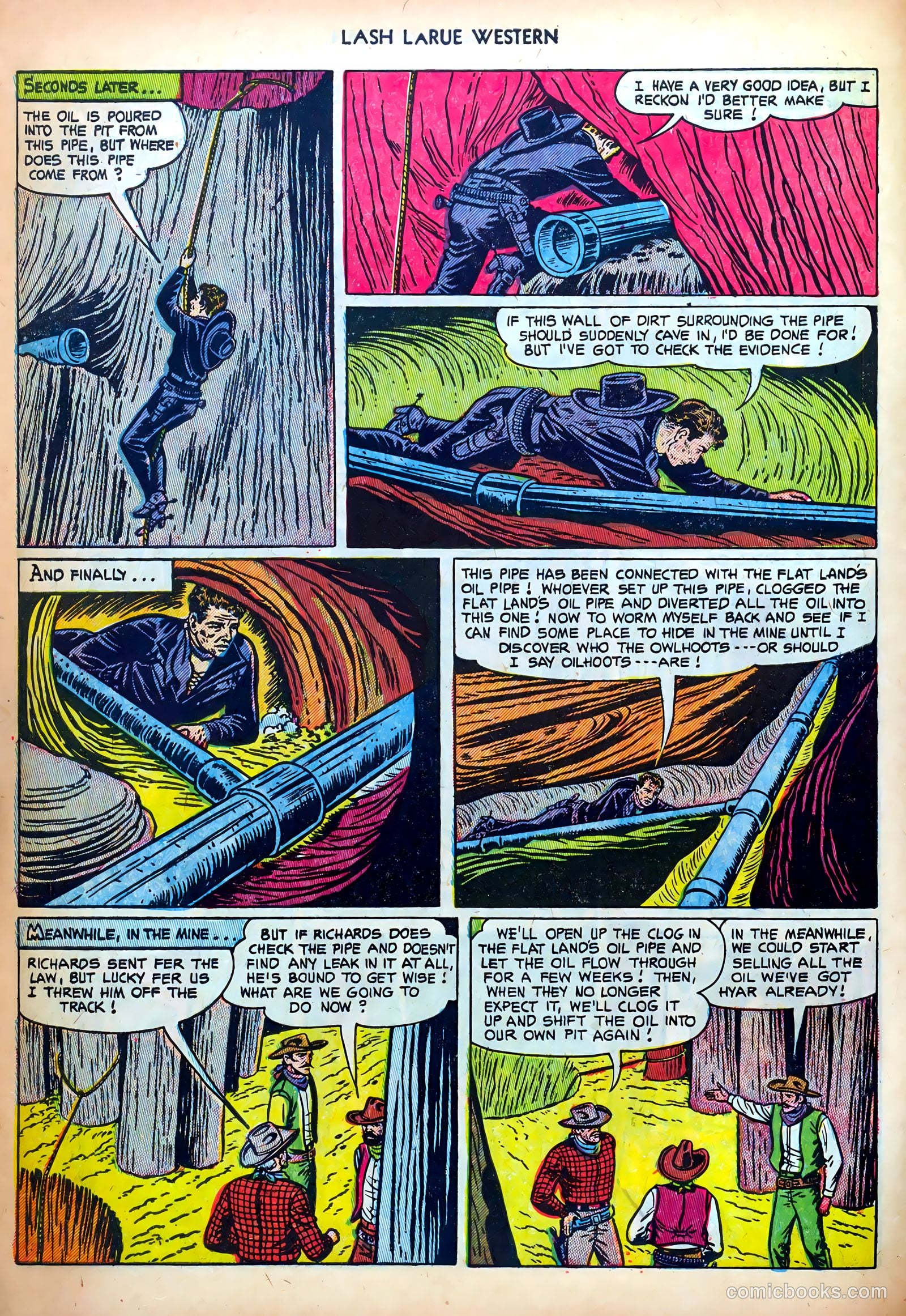 Lash LaRue Western #34 (1952) — page 6 of 36