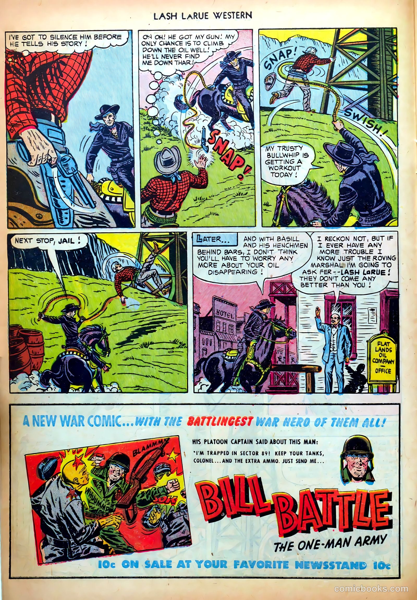 Lash LaRue Western #34 (1952) — page 10 of 36
