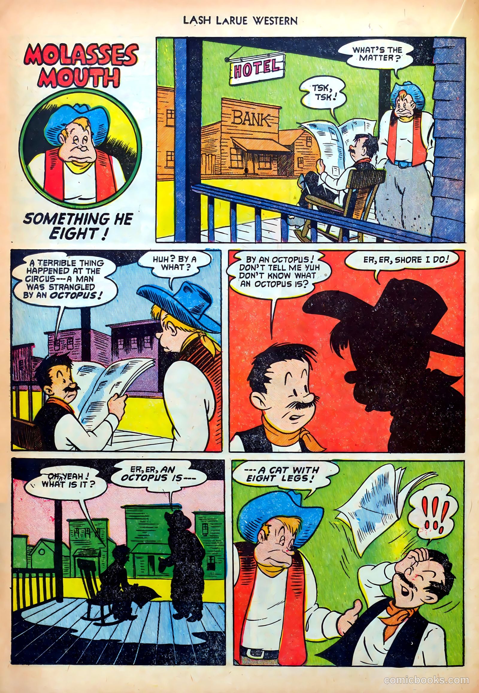 Lash LaRue Western #34 (1952) — page 24 of 36