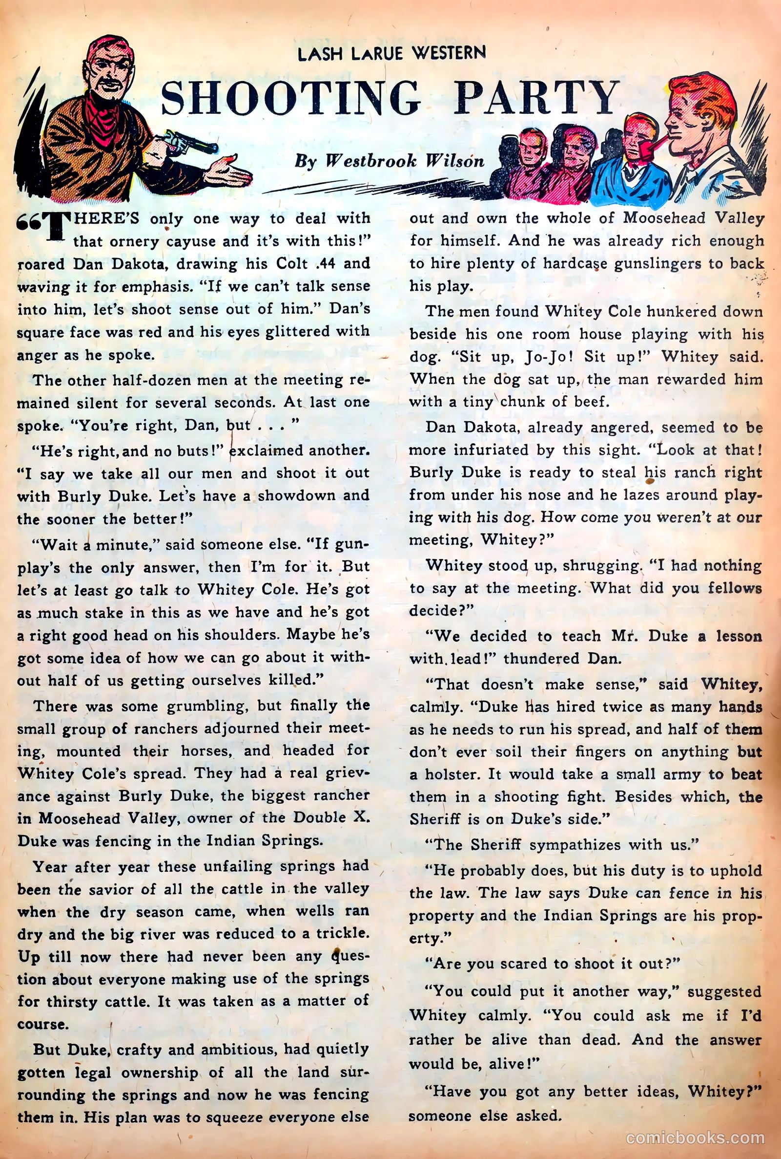 Lash LaRue Western #34 (1952) — page 25 of 36