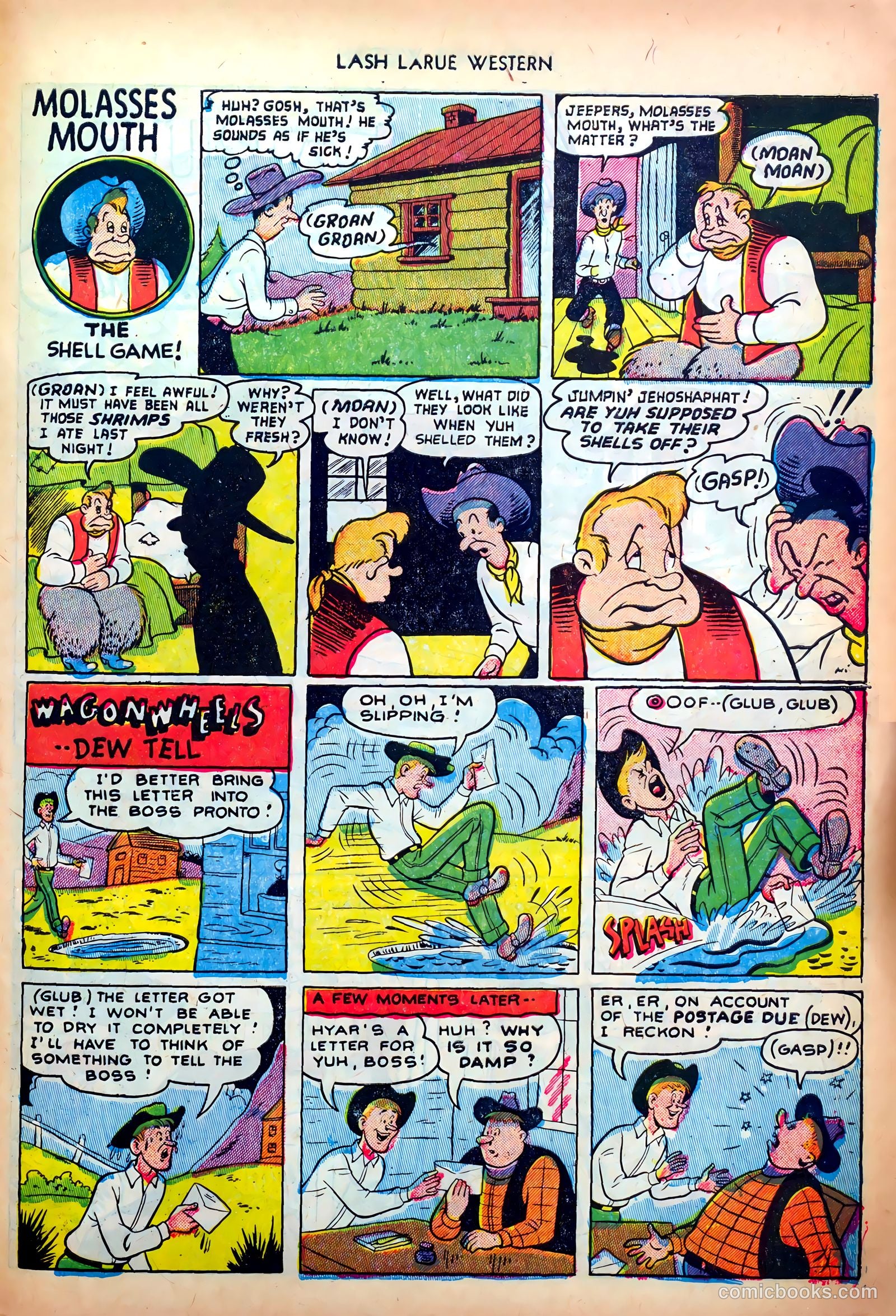 Lash LaRue Western #34 (1952) — page 27 of 36