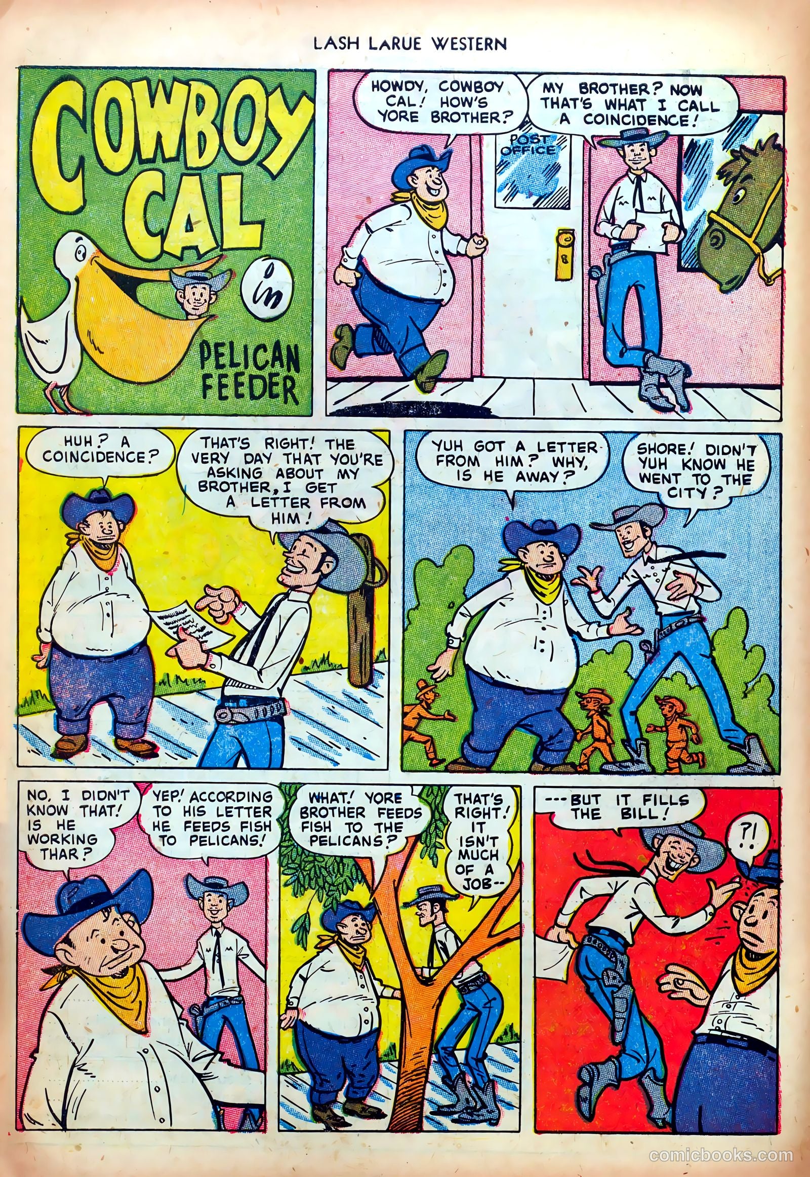 Lash LaRue Western #35 (1952) — page 10 of 36