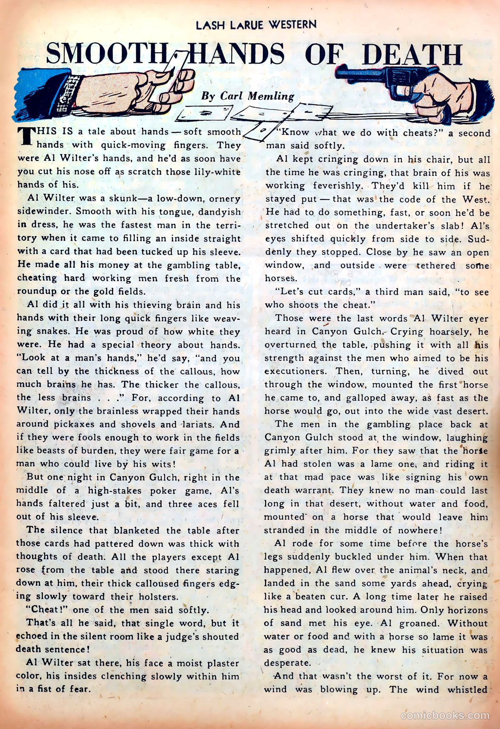 Lash LaRue Western #35 (1952) — page 11 of 36