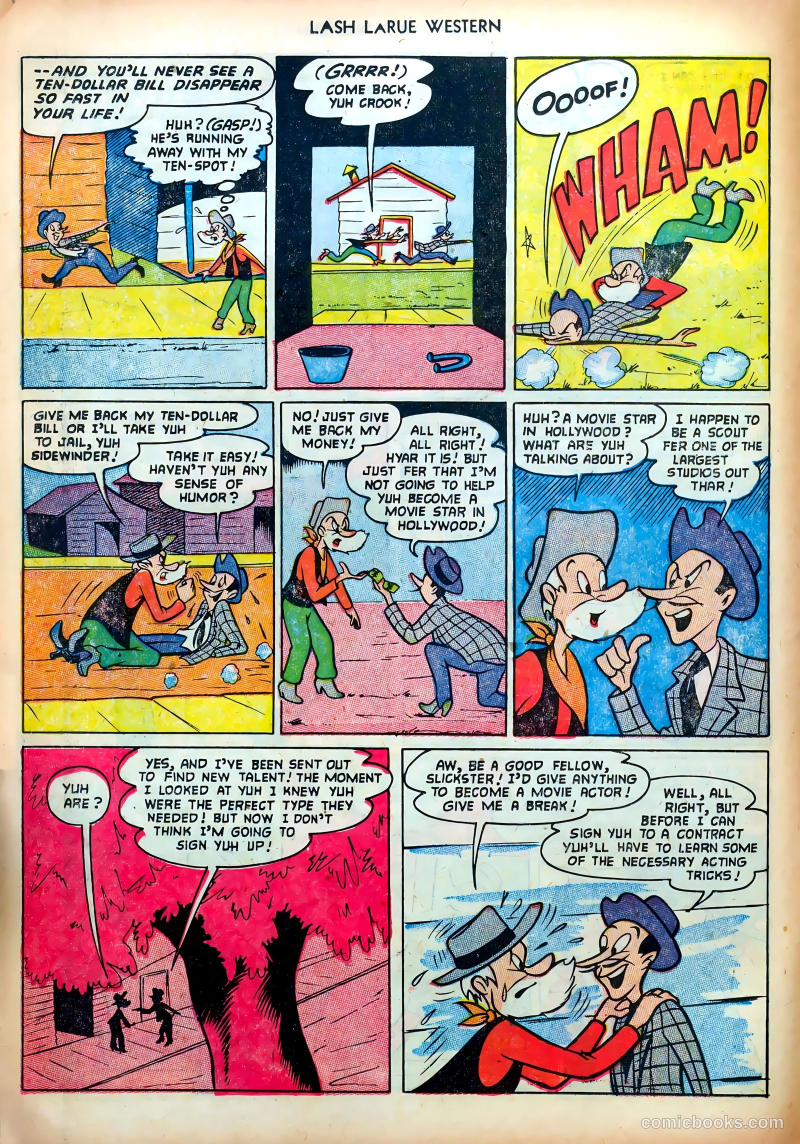Lash LaRue Western #35 (1952) — page 14 of 36