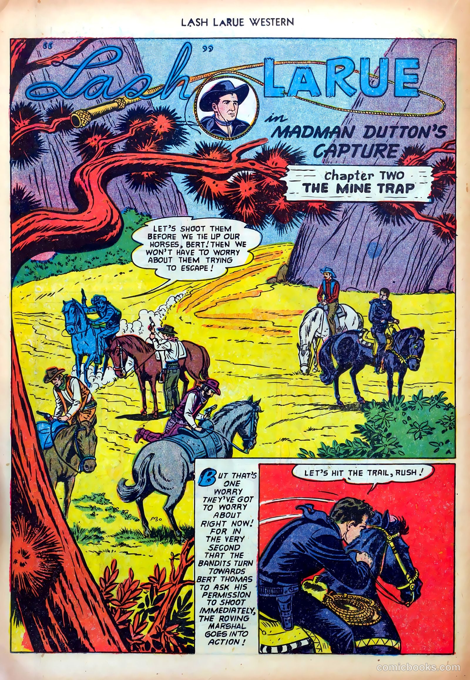Lash LaRue Western #35 (1952) — page 18 of 36