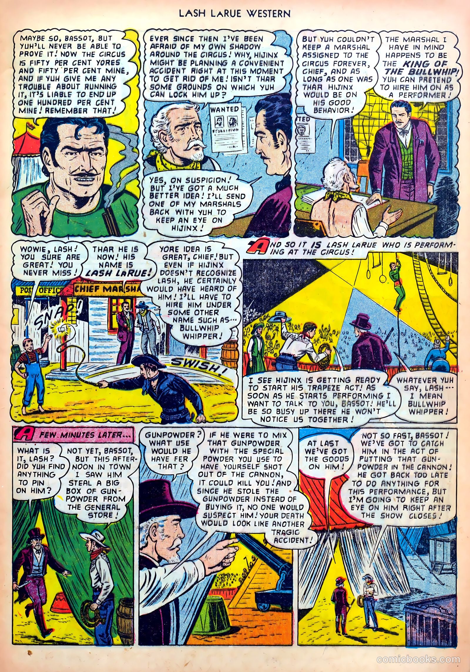 Lash LaRue Western #36 (1953) — page 5 of 36