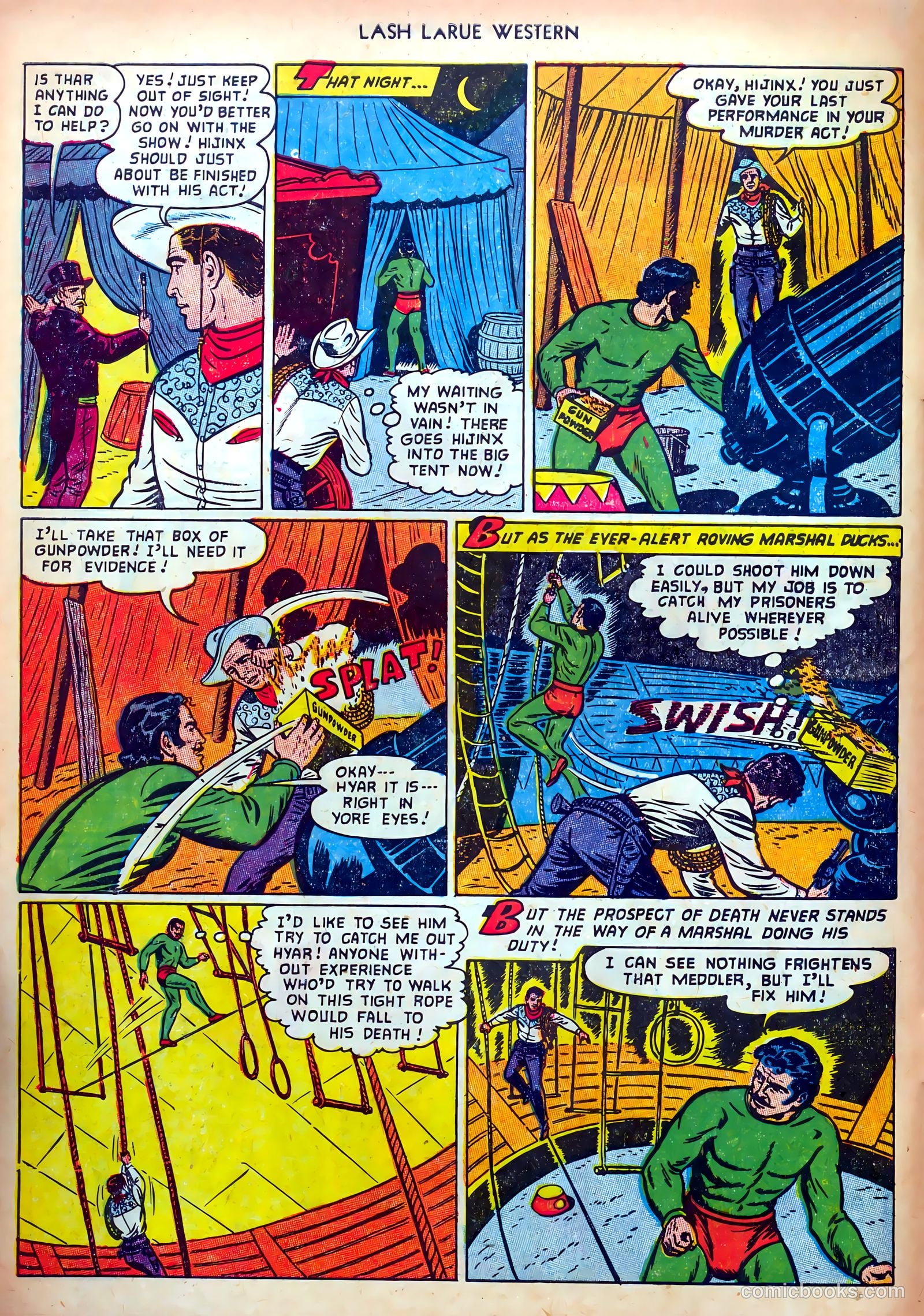 Lash LaRue Western #36 (1953) — page 6 of 36