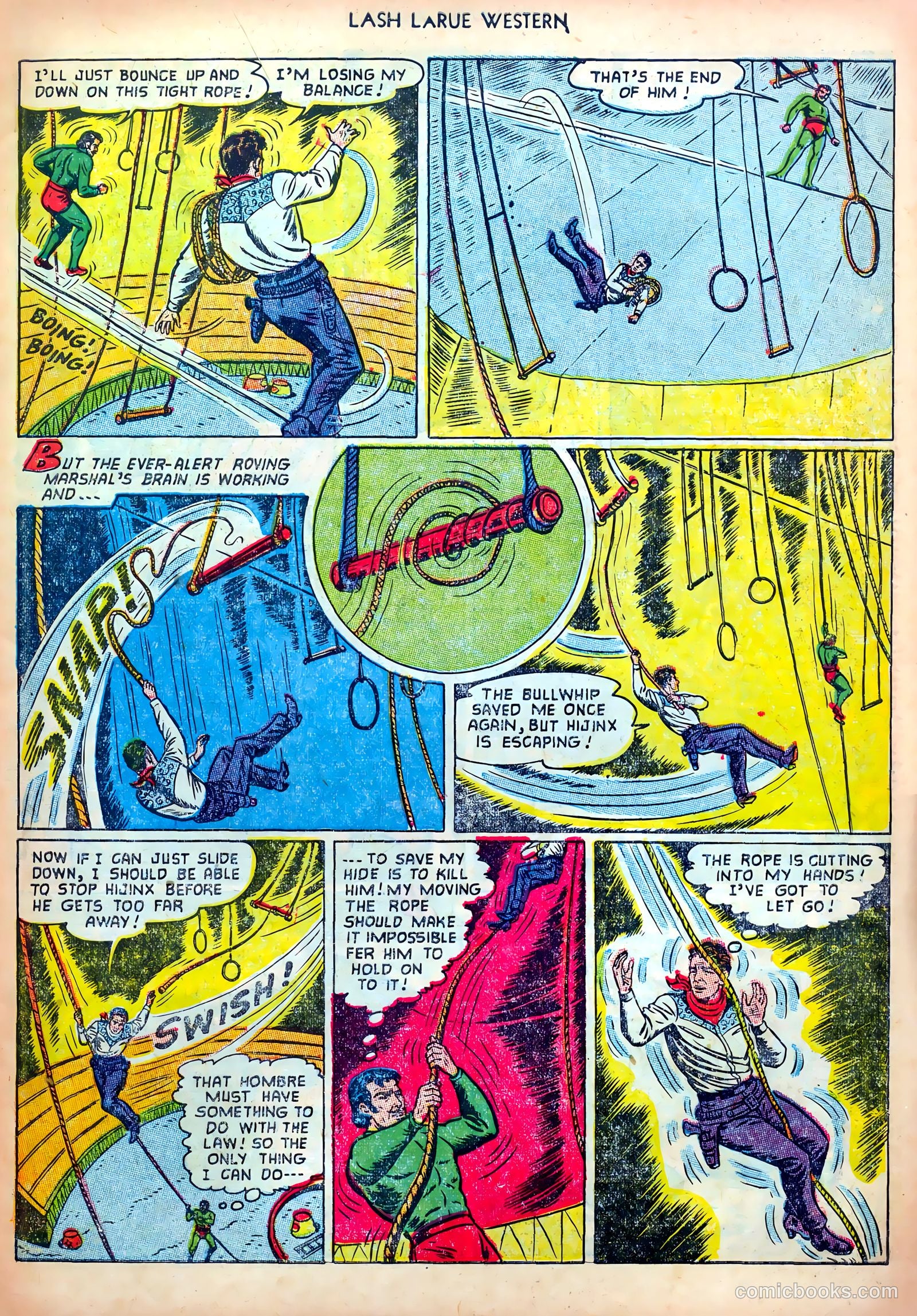 Lash LaRue Western #36 (1953) — page 7 of 36
