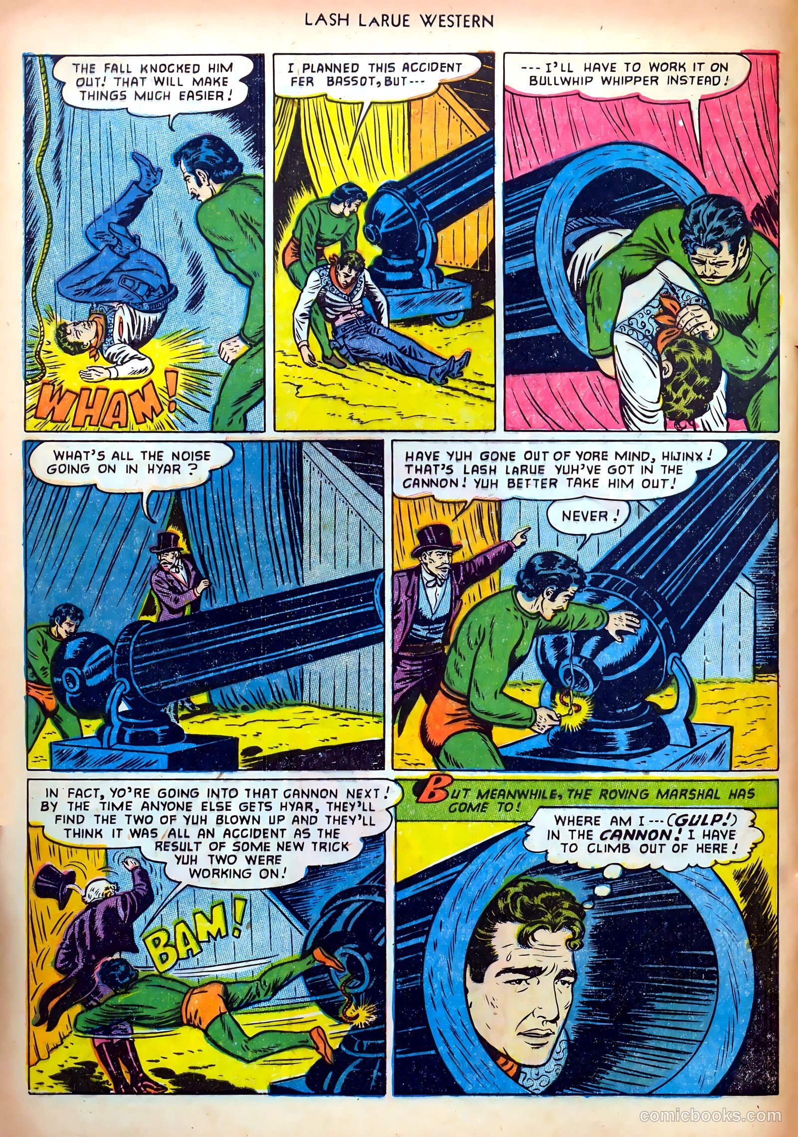 Lash LaRue Western #36 (1953) — page 8 of 36