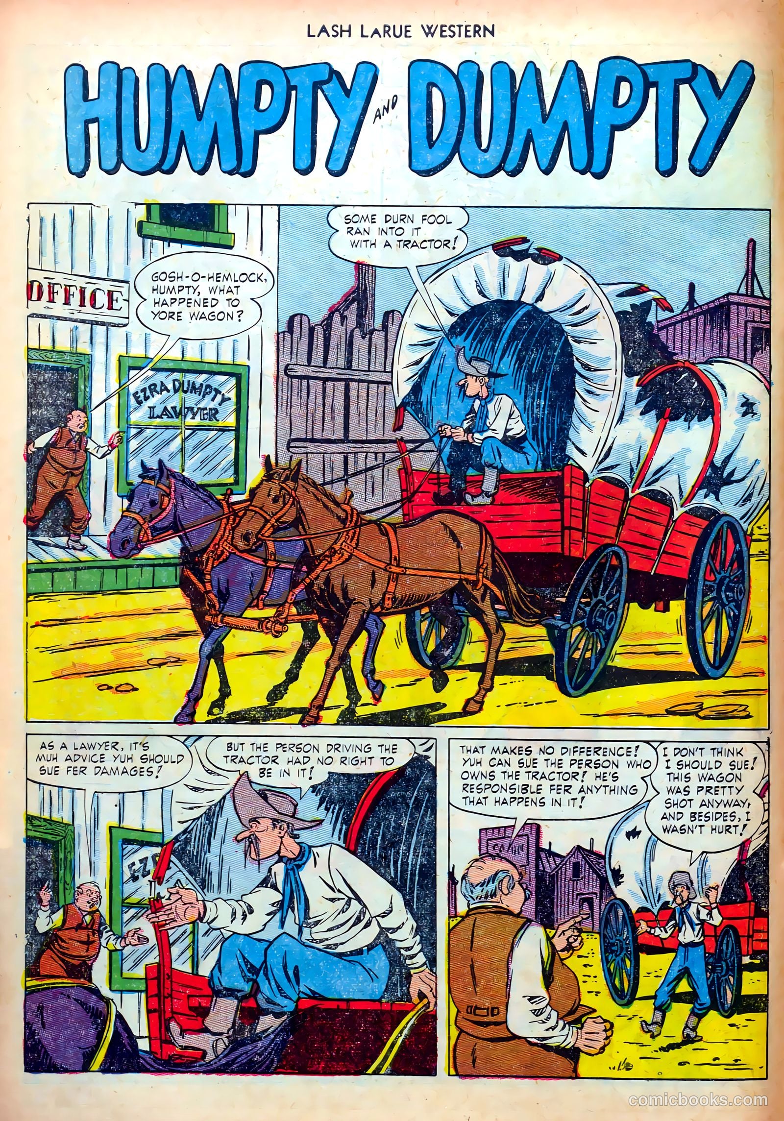 Lash LaRue Western #36 (1953) — page 10 of 36