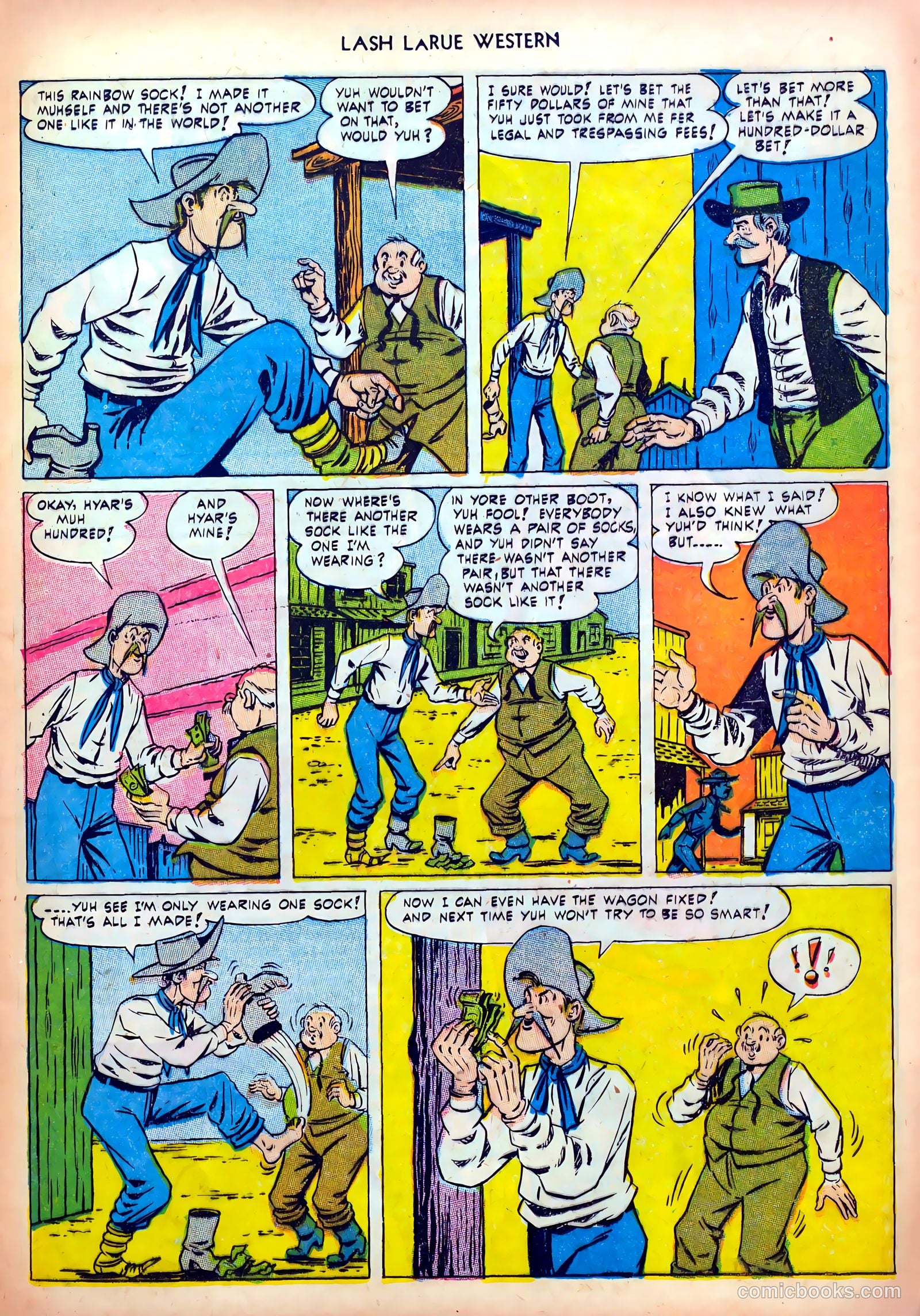 Lash LaRue Western #36 (1953) — page 13 of 36
