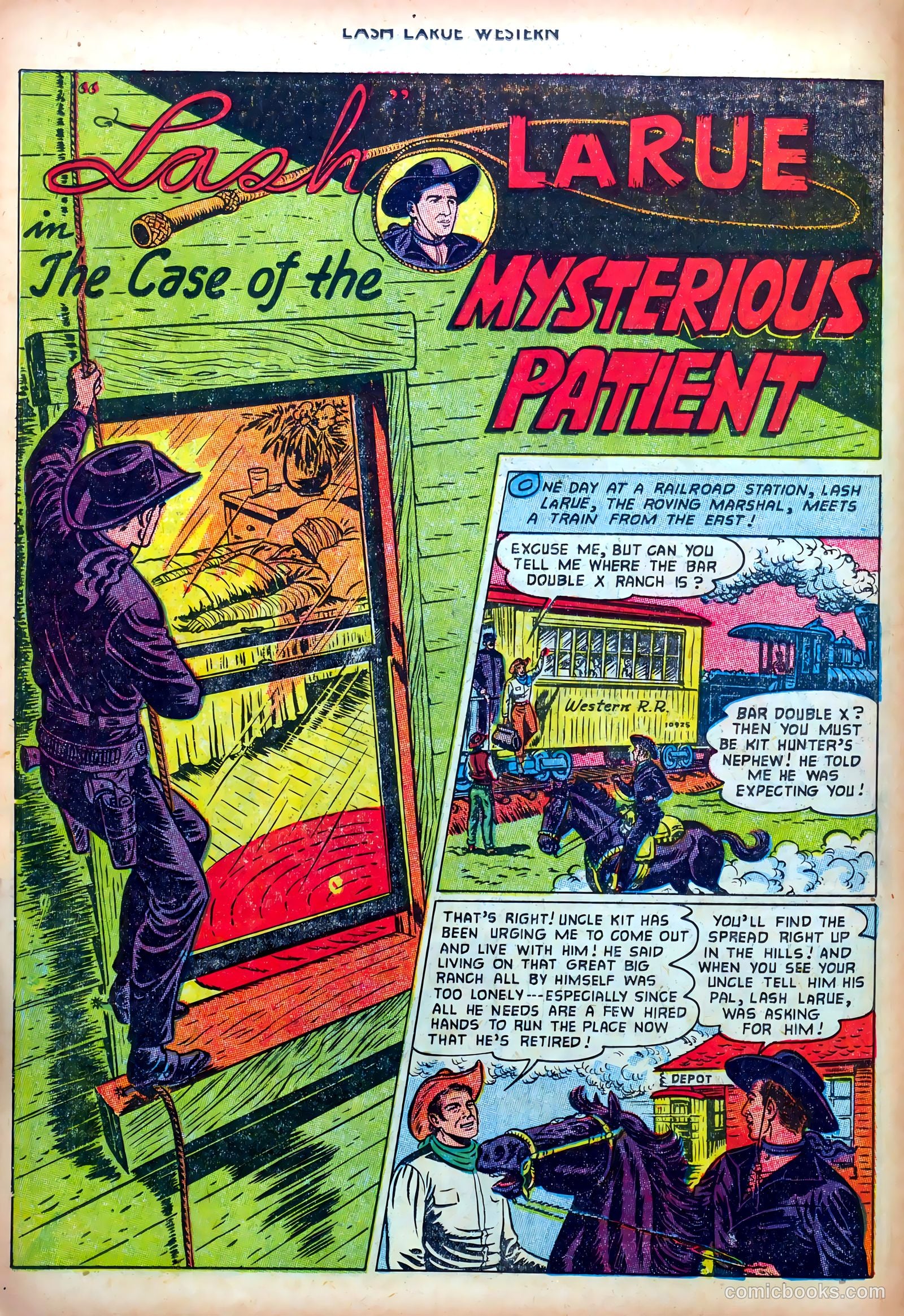 Lash LaRue Western #36 (1953) — page 14 of 36