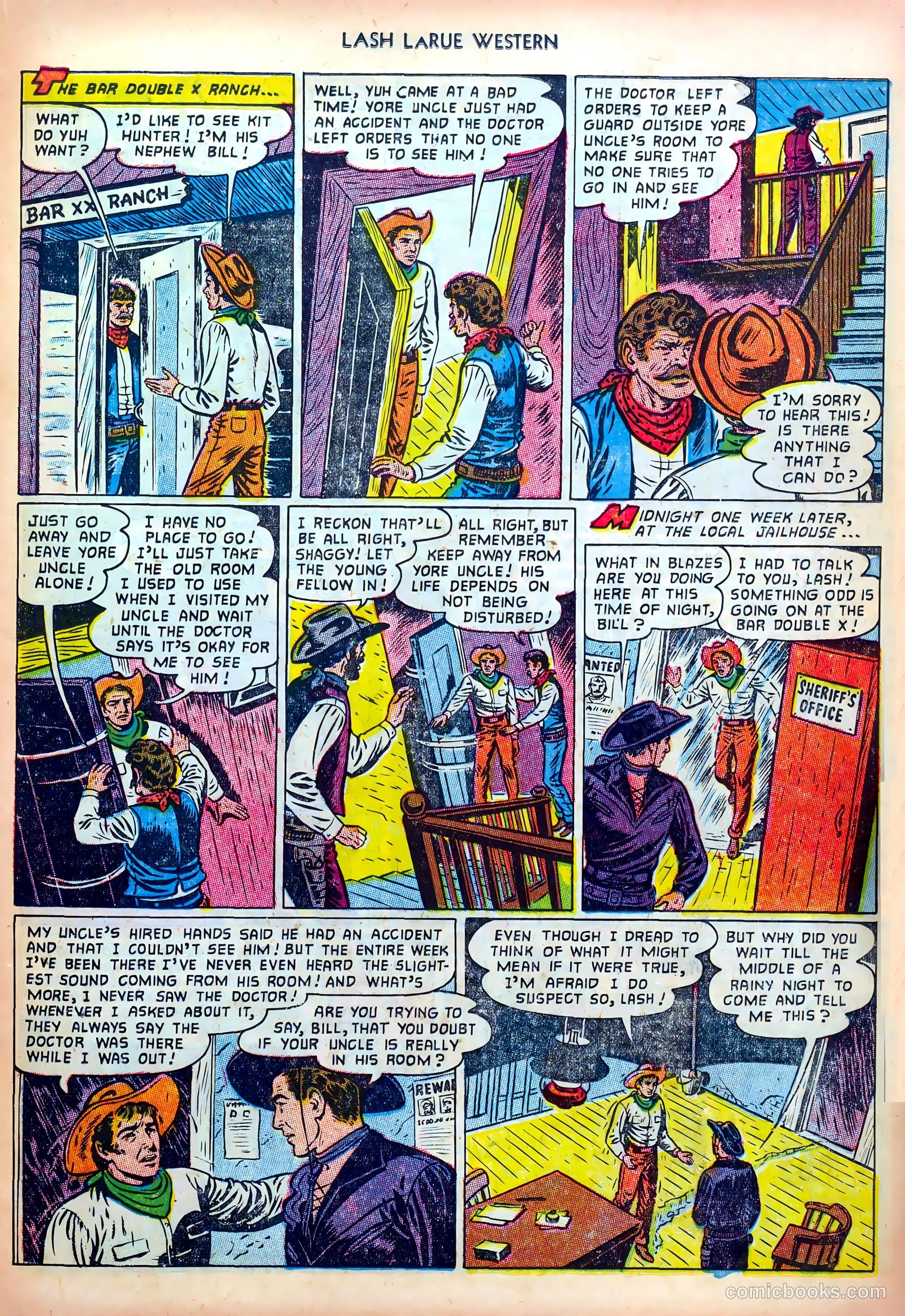 Lash LaRue Western #36 (1953) — page 15 of 36