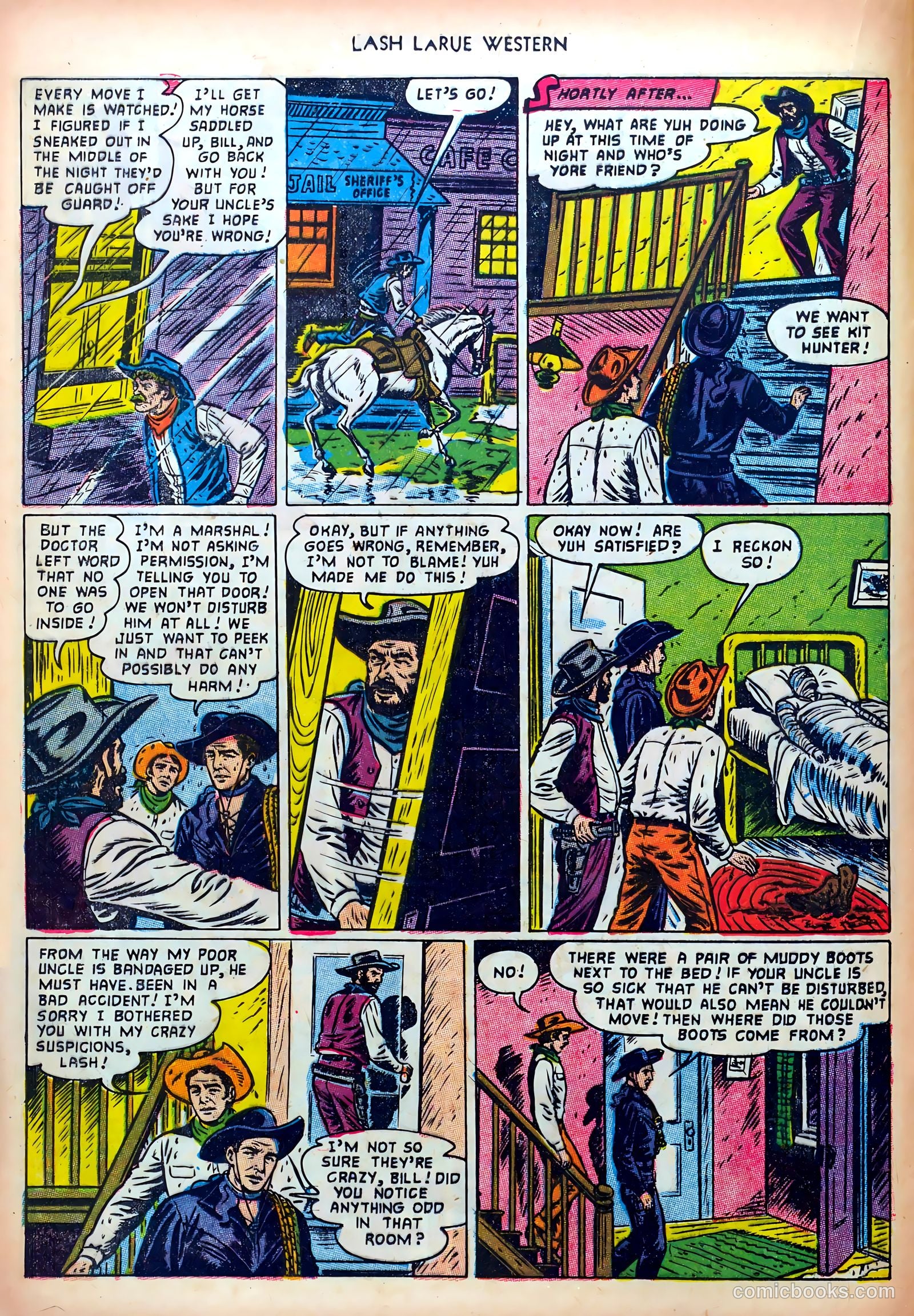 Lash LaRue Western #36 (1953) — page 16 of 36