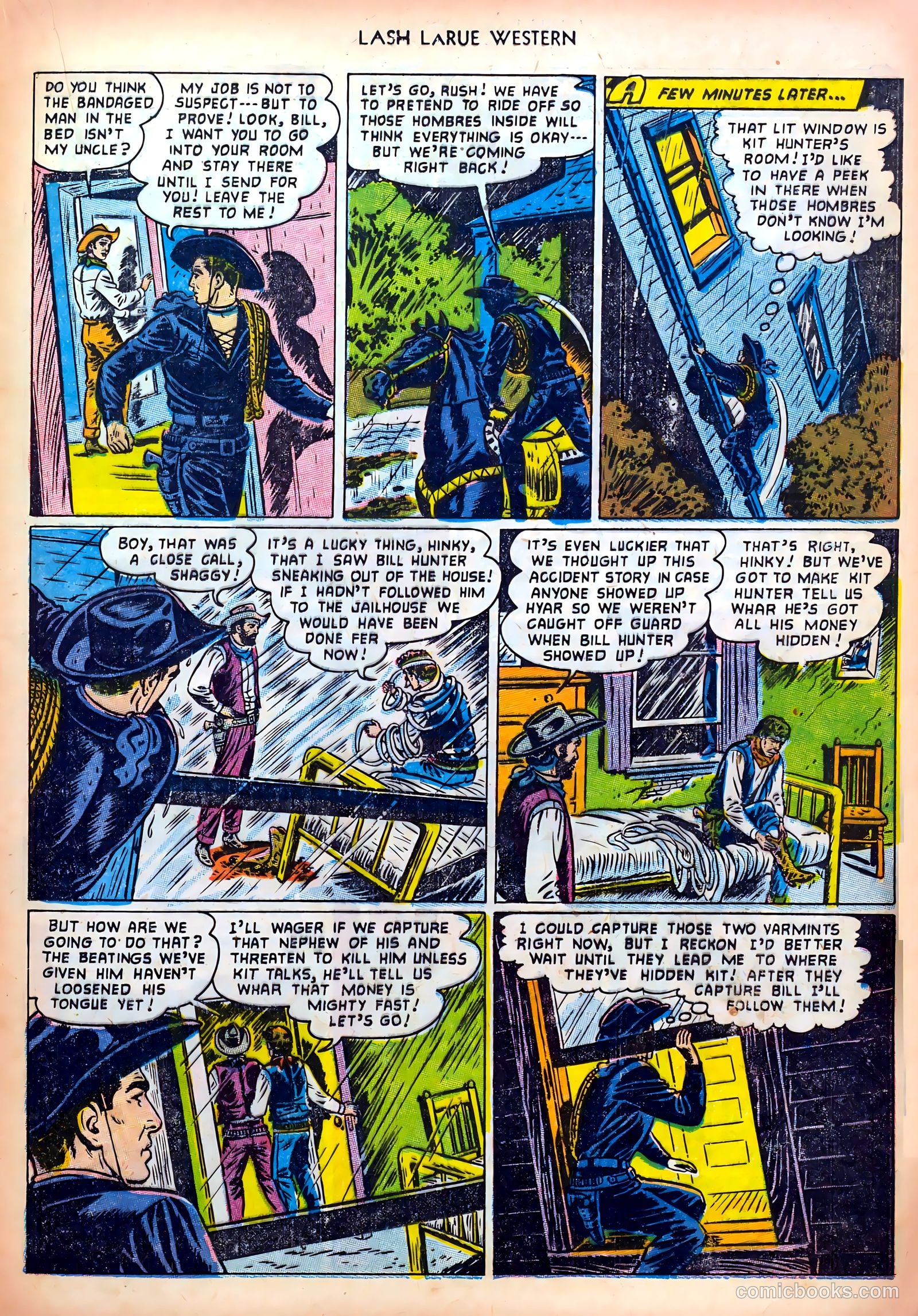 Lash LaRue Western #36 (1953) — page 17 of 36