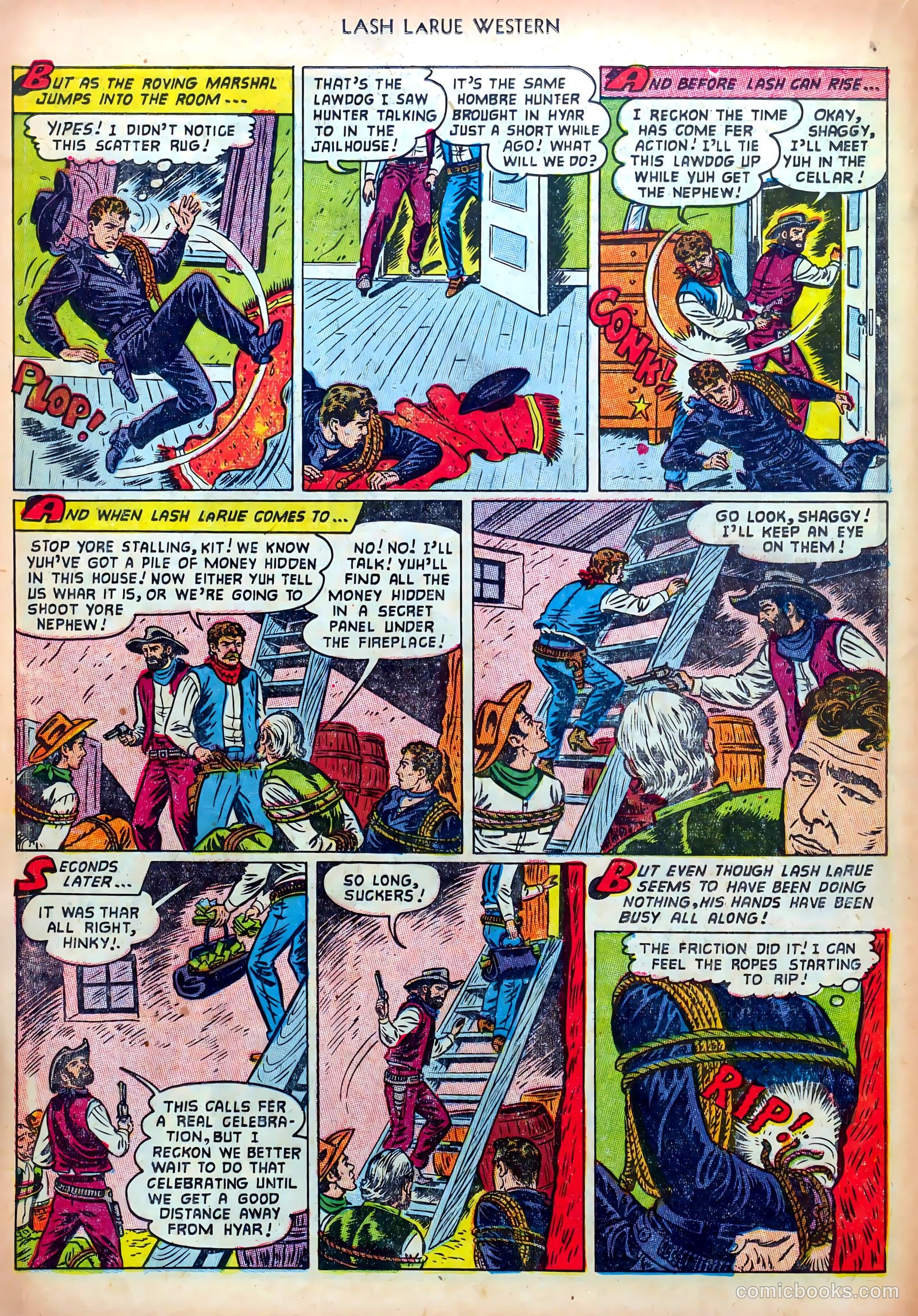 Lash LaRue Western #36 (1953) — page 18 of 36