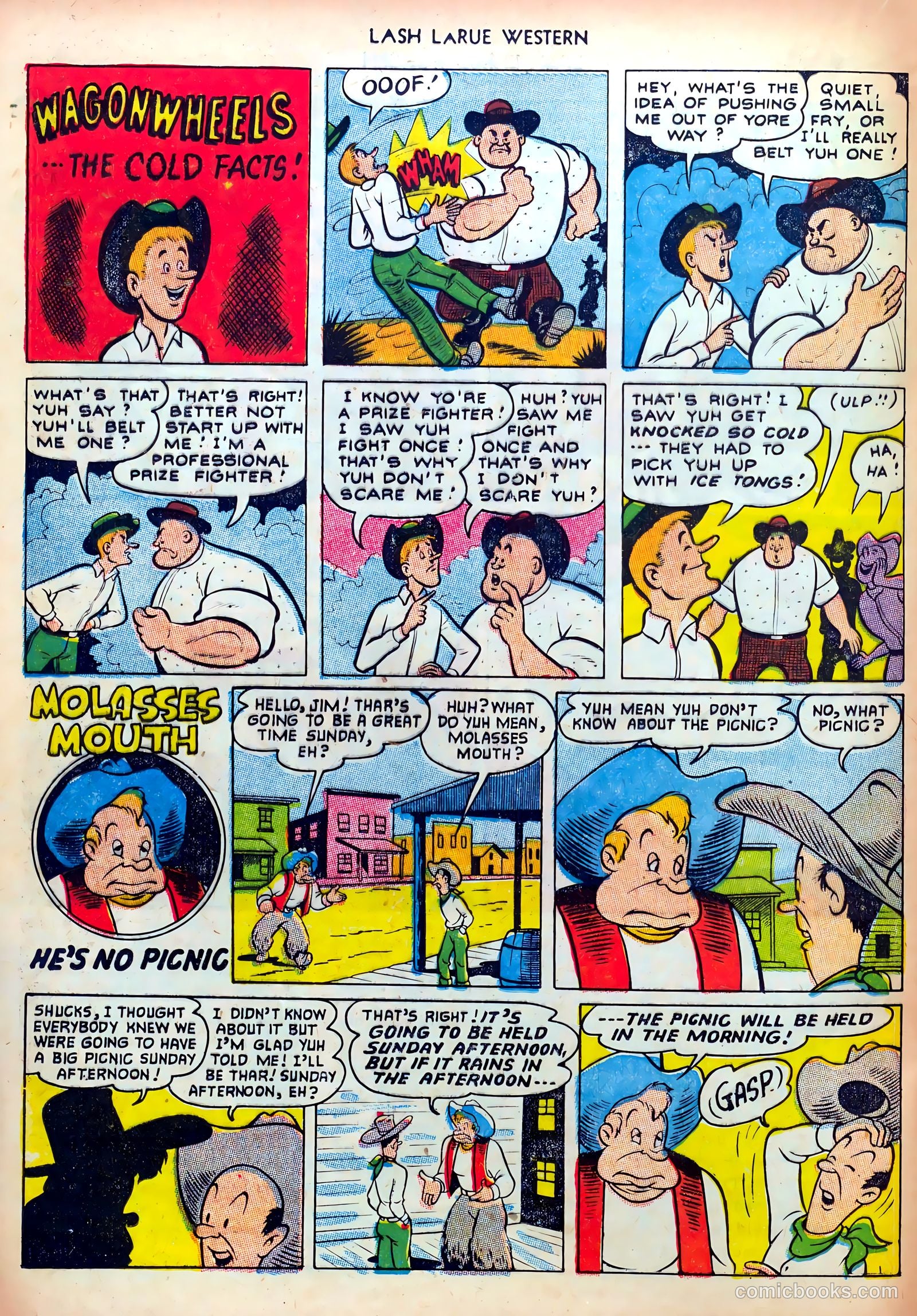 Lash LaRue Western #36 (1953) — page 20 of 36