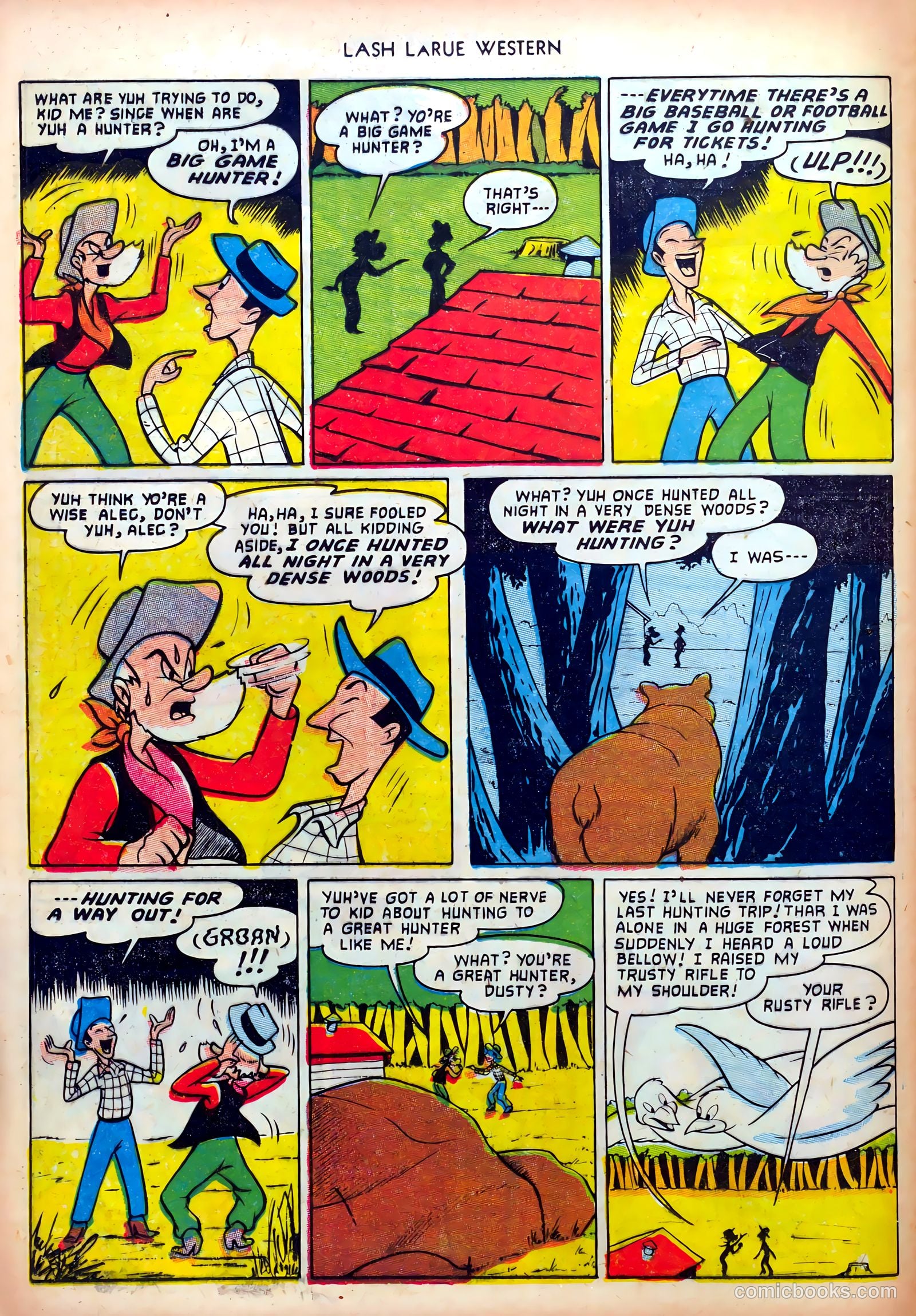 Lash LaRue Western #36 (1953) — page 24 of 36