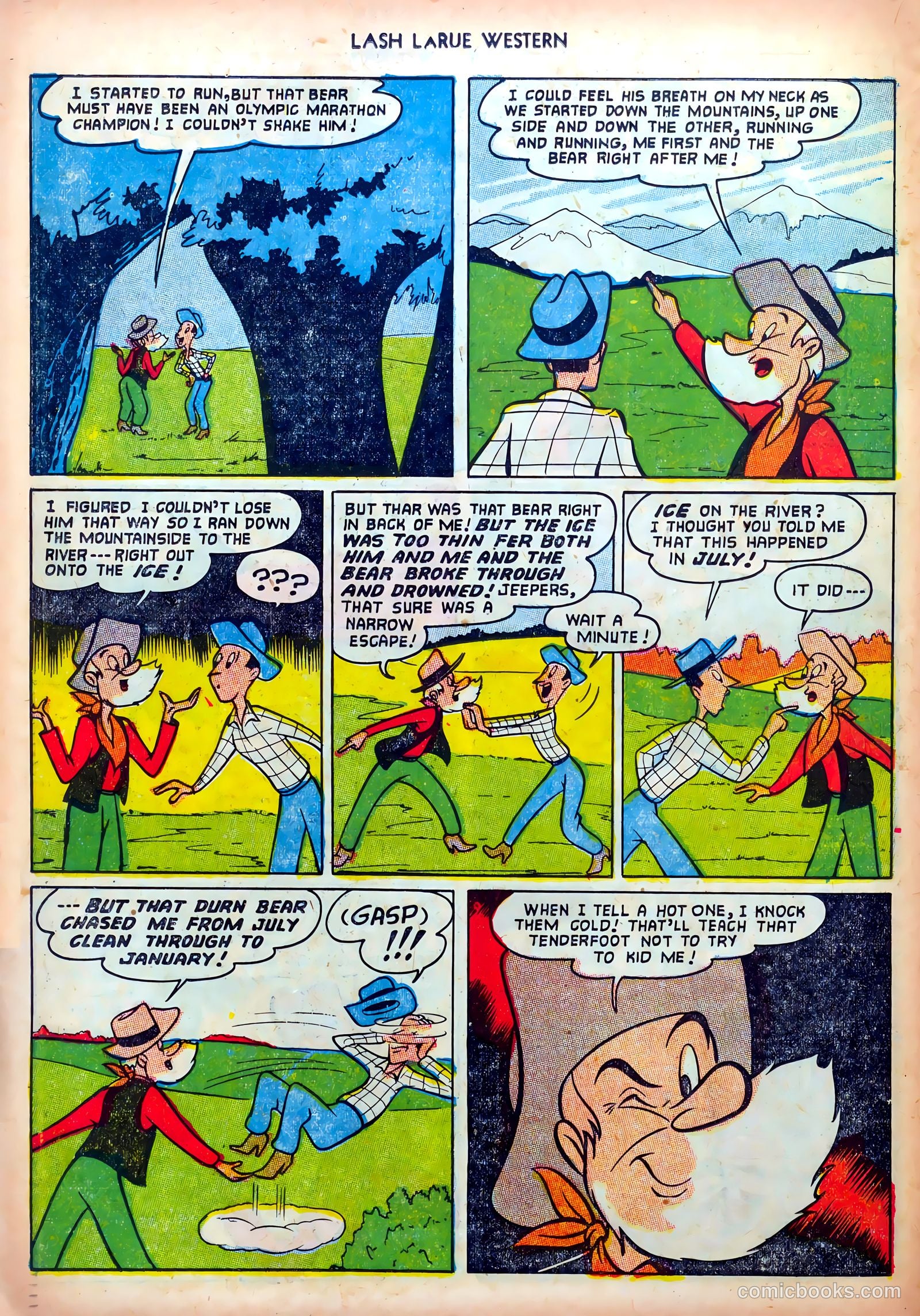 Lash LaRue Western #36 (1953) — page 26 of 36