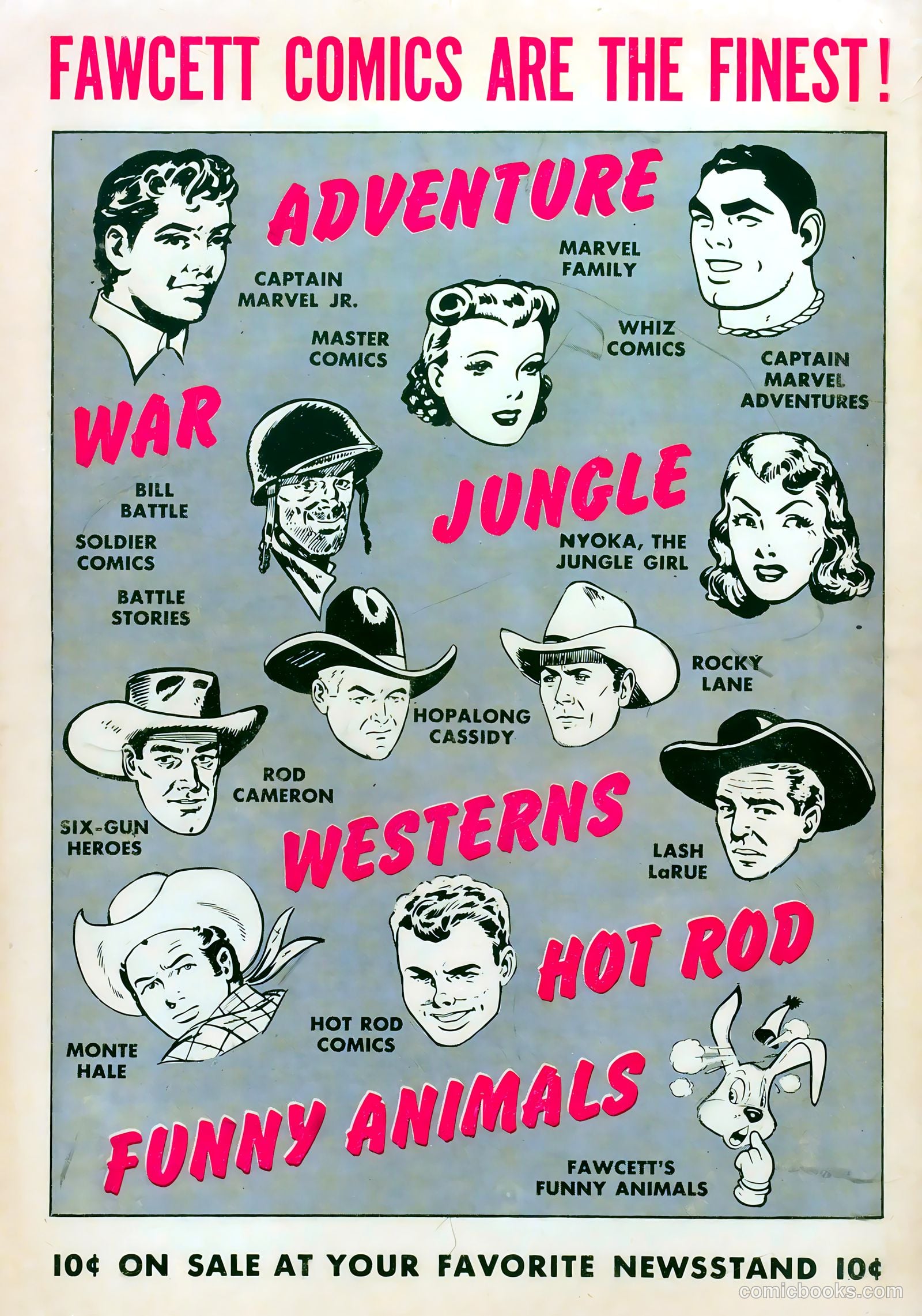 Lash LaRue Western #36 (1953) — page 36 of 36
