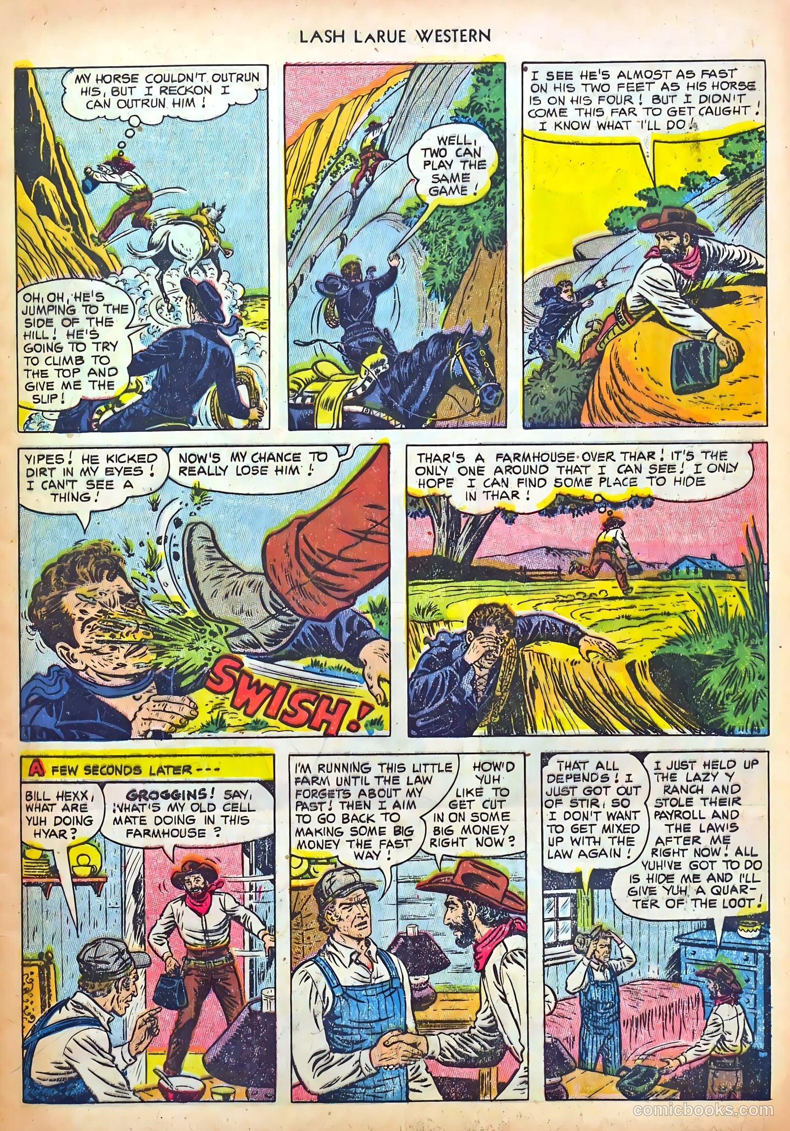 Lash LaRue Western #37 (1953) — page 5 of 36