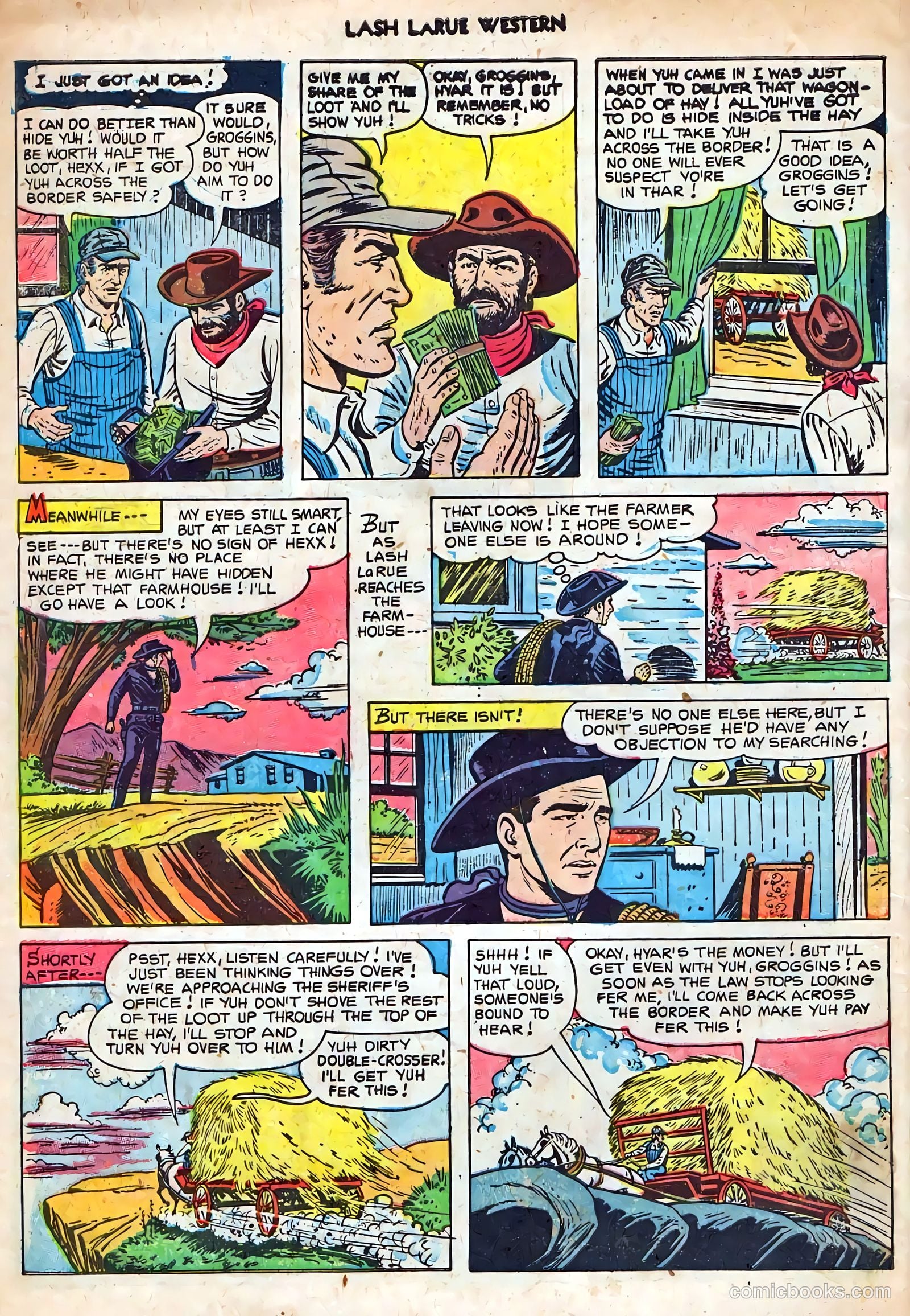 Lash LaRue Western #37 (1953) — page 6 of 36