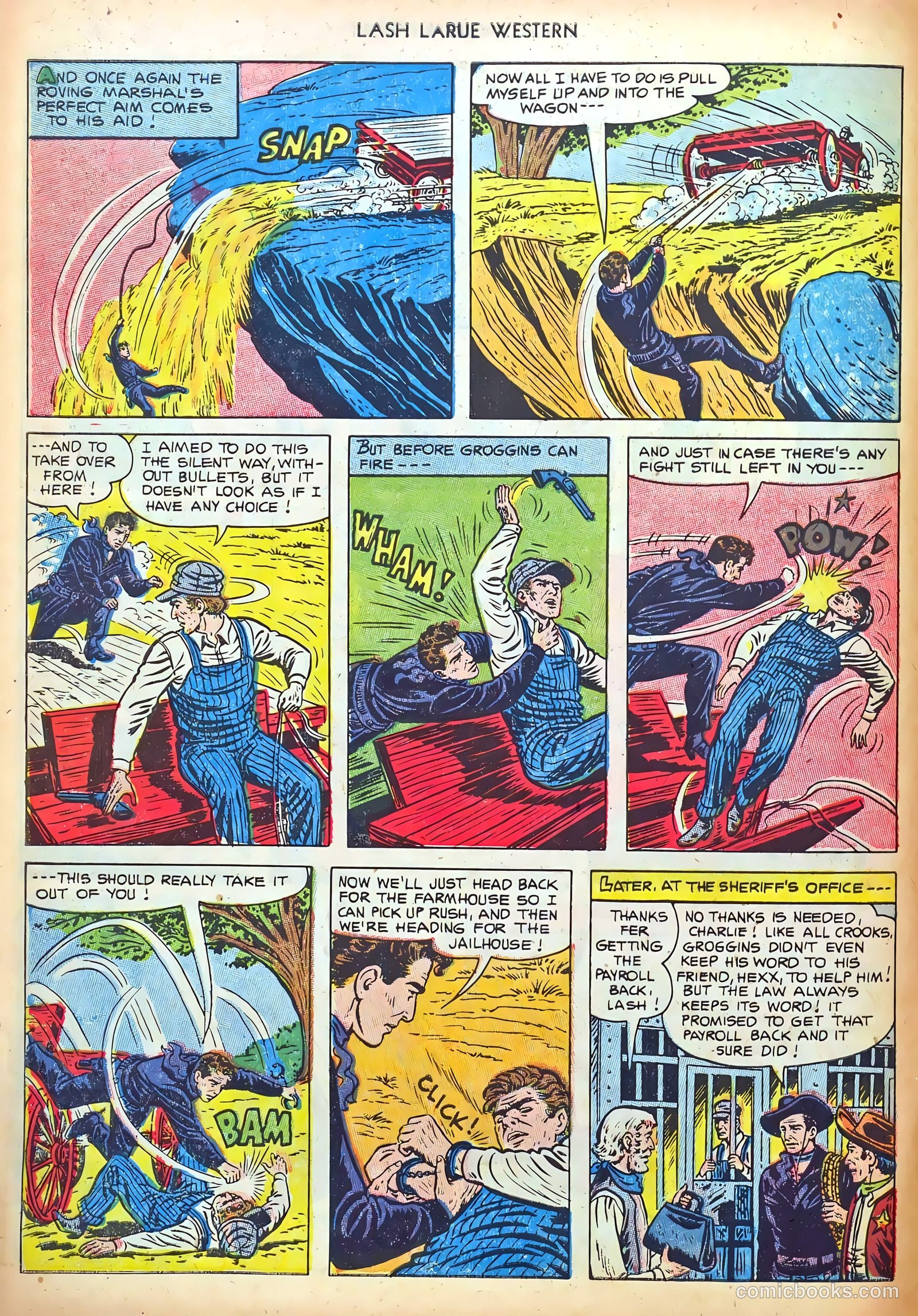 Lash LaRue Western #37 (1953) — page 10 of 36