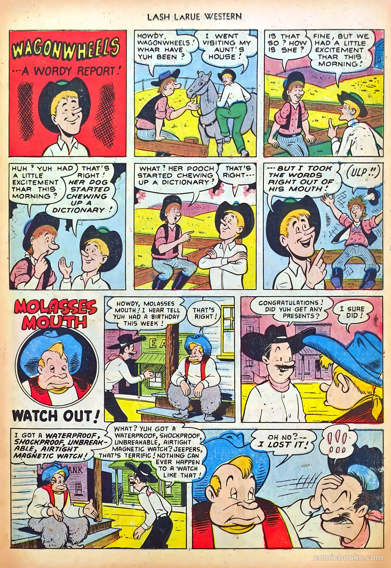 Lash LaRue Western #37 (1953) — page 11 of 36