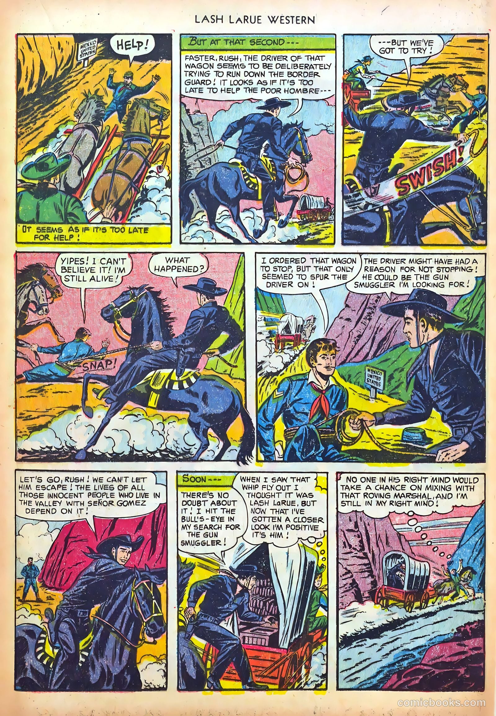 Lash LaRue Western #37 (1953) — page 13 of 36