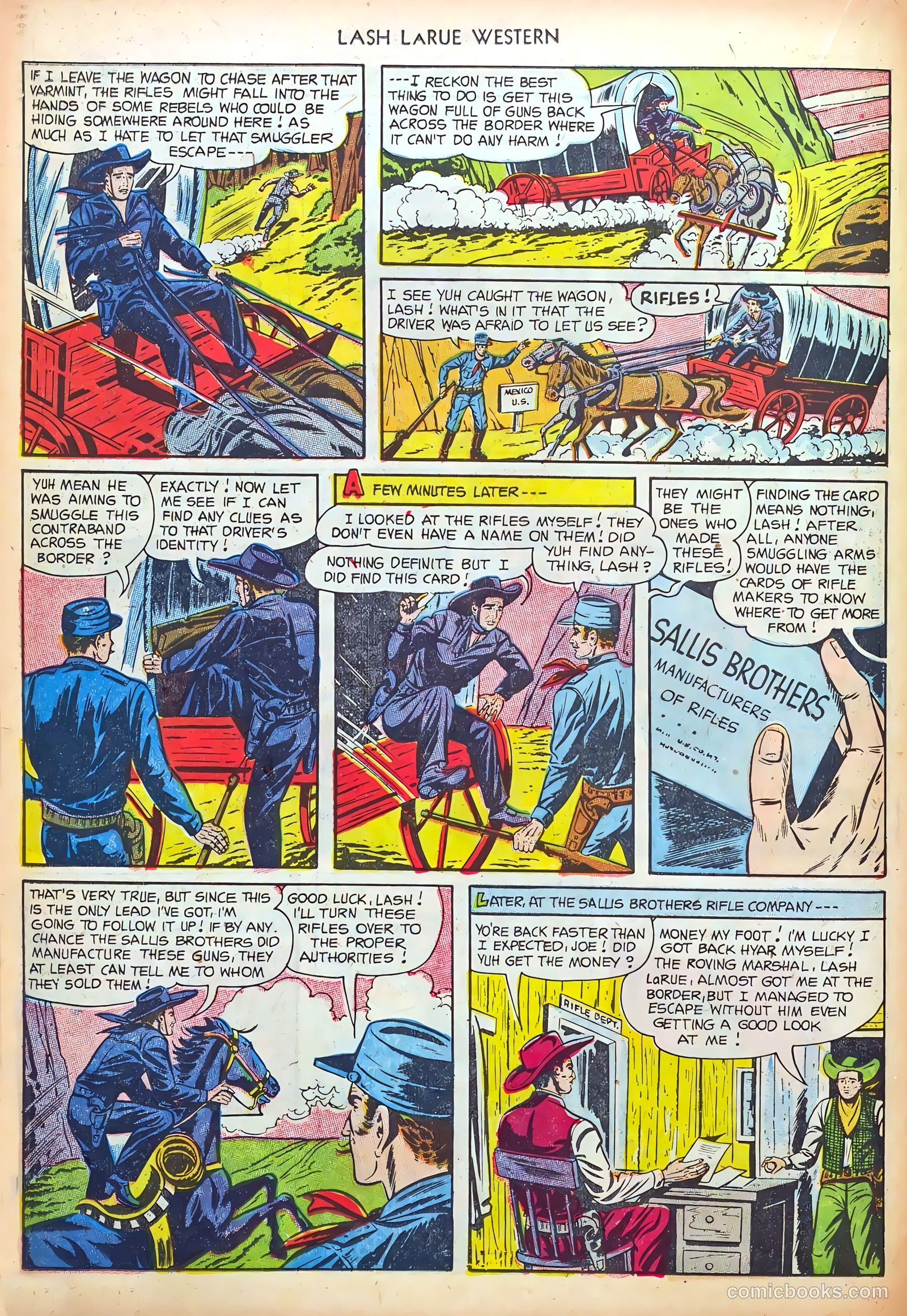 Lash LaRue Western #37 (1953) — page 14 of 36