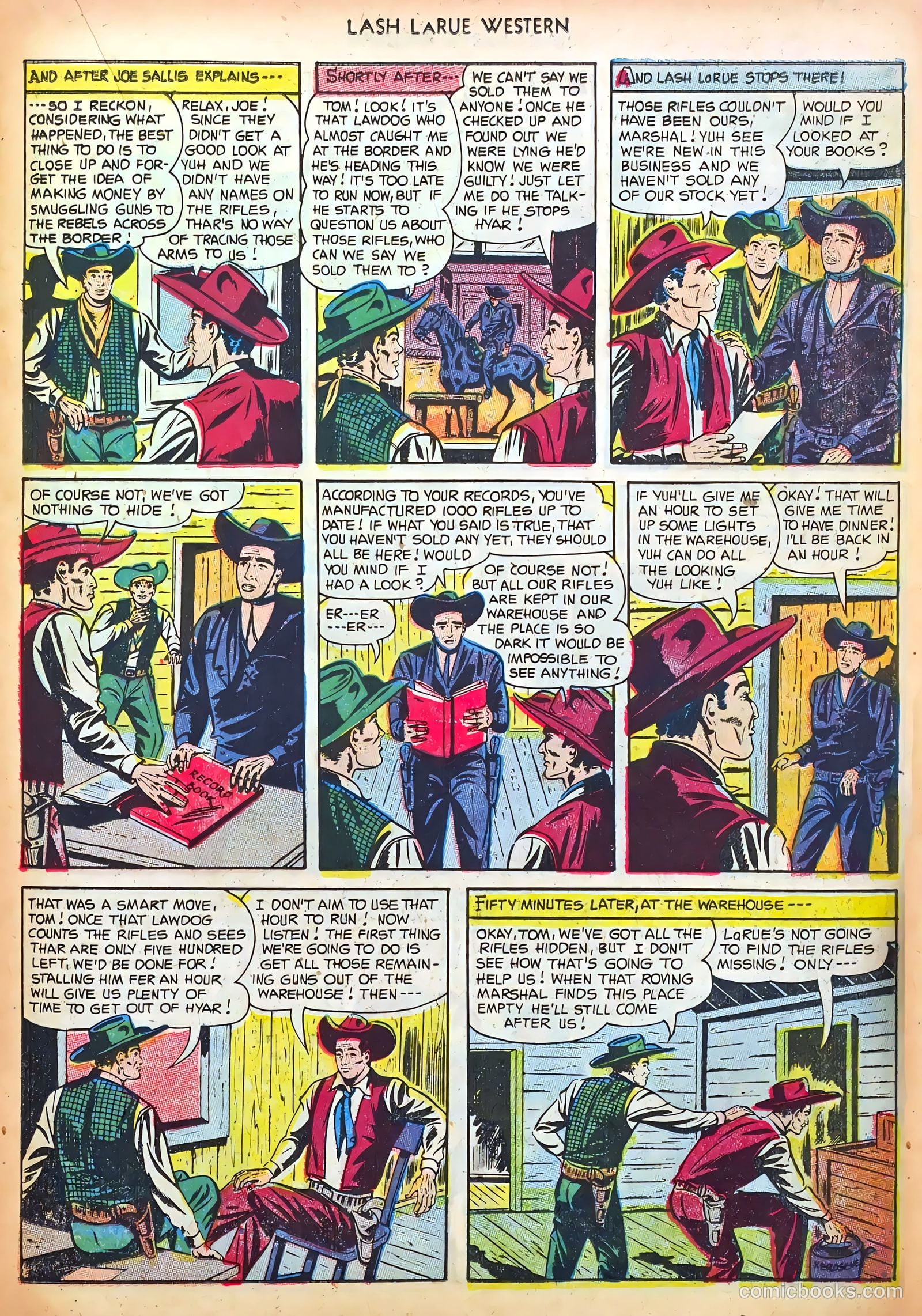 Lash LaRue Western #37 (1953) — page 15 of 36