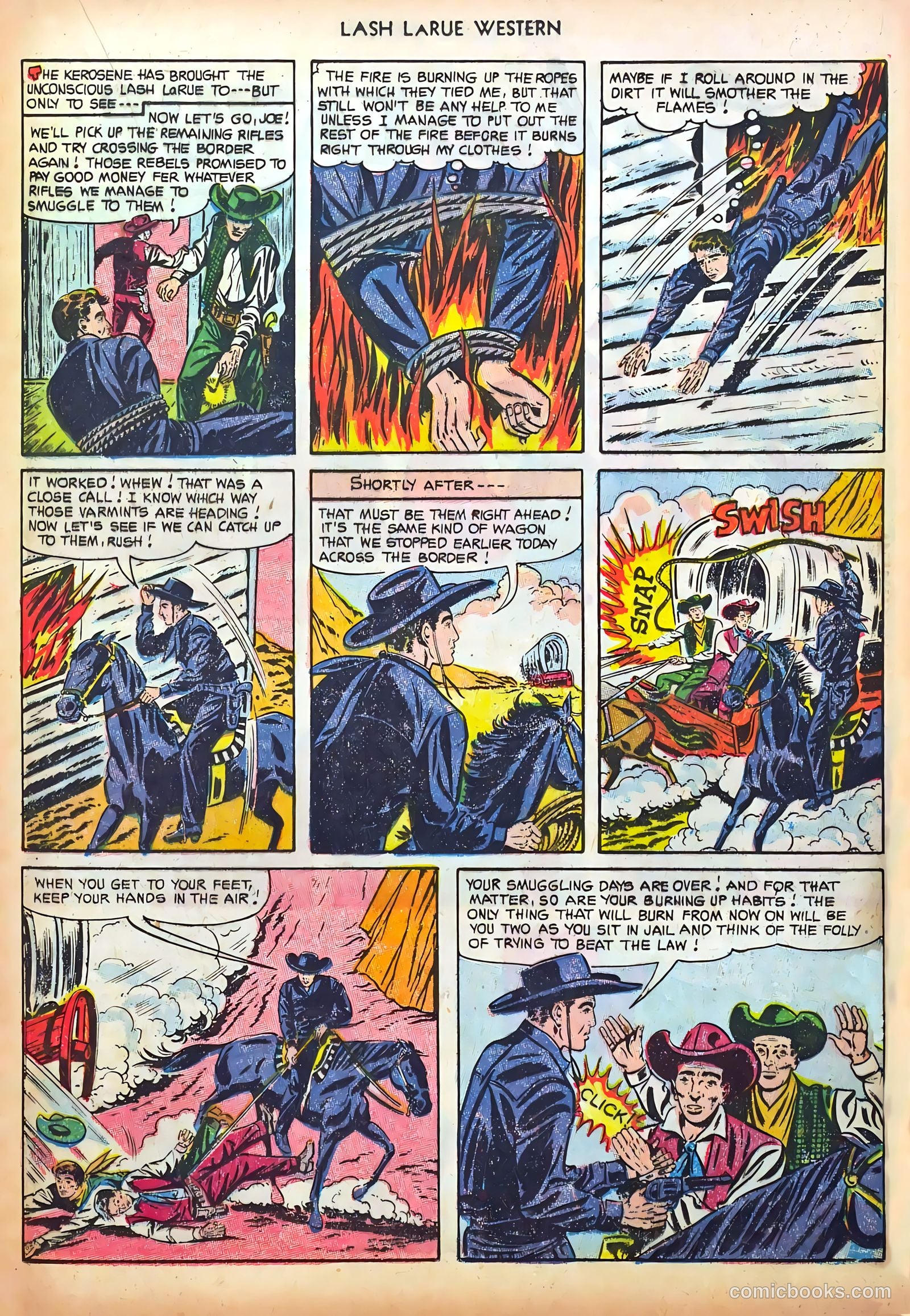 Lash LaRue Western #37 (1953) — page 17 of 36
