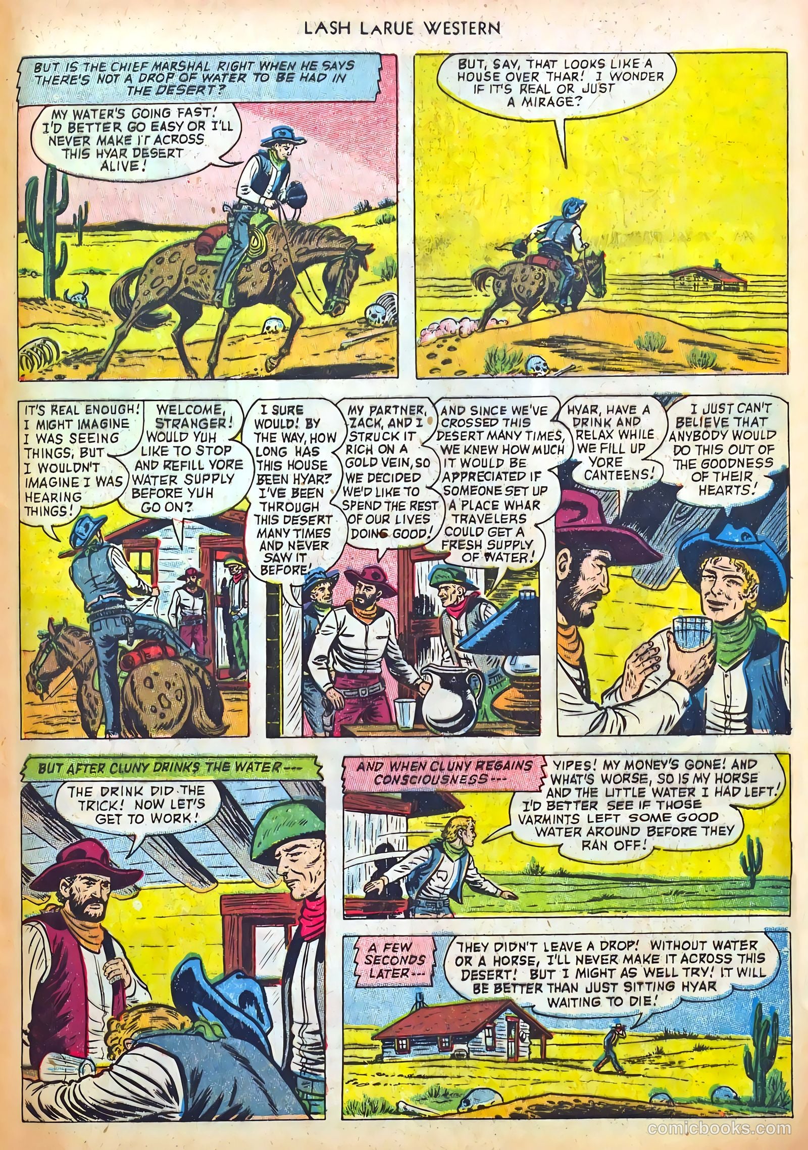 Lash LaRue Western #37 (1953) — page 29 of 36