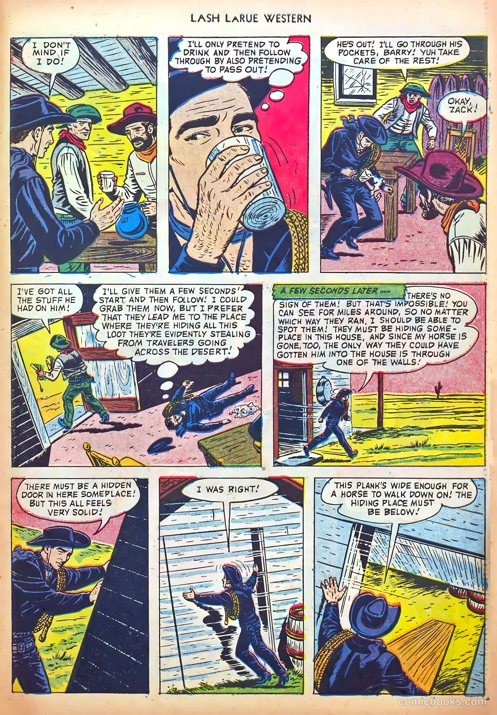 Lash LaRue Western #37 (1953) — page 31 of 36