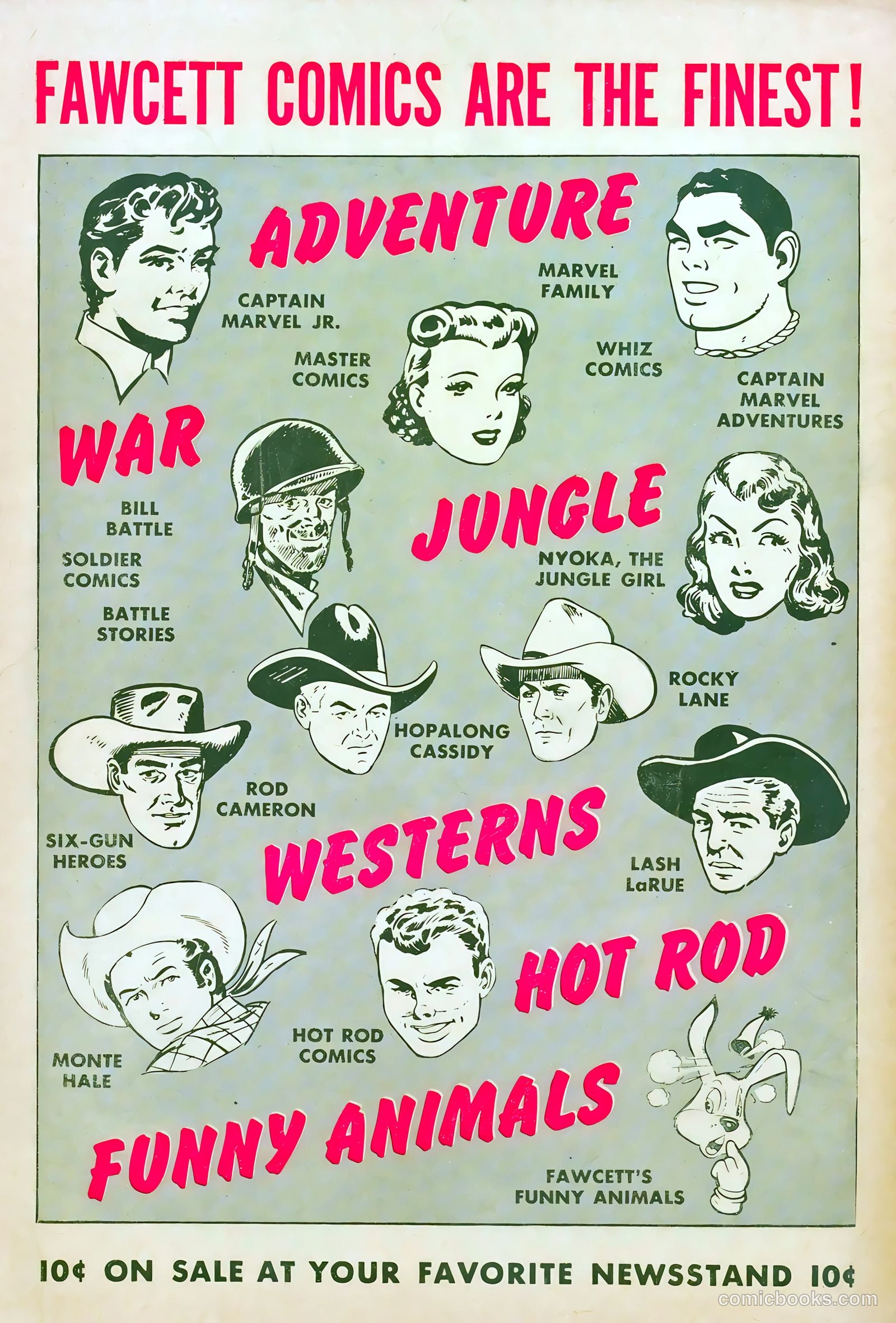 Lash LaRue Western #37 (1953) — page 36 of 36