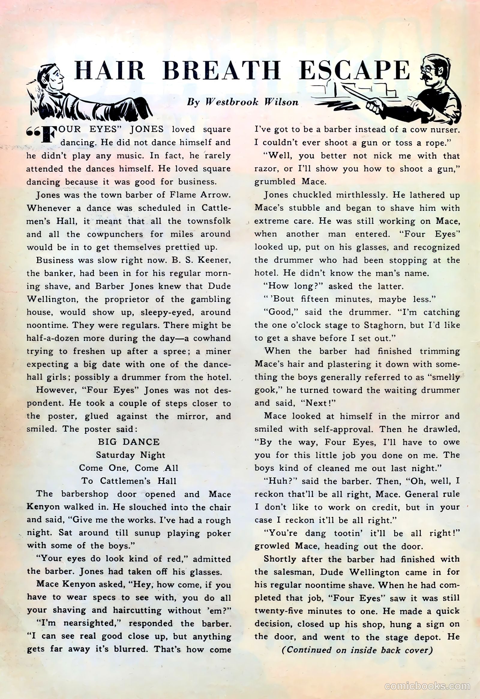 Lash LaRue Western #38 (1953) — page 2 of 36